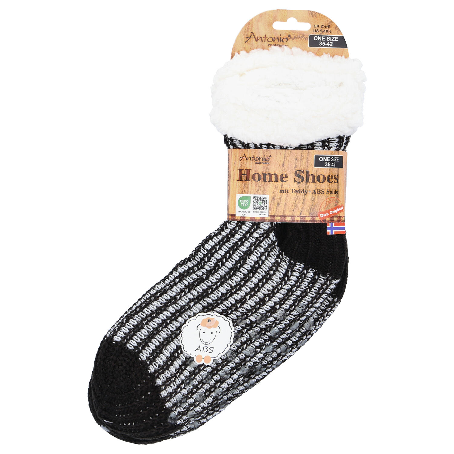 Antonio Hüttensocken Größe 35-42  schwarz Abbildung 1 Antonio Hüttensocken Größe 35-42  schwarz Abbildung 1