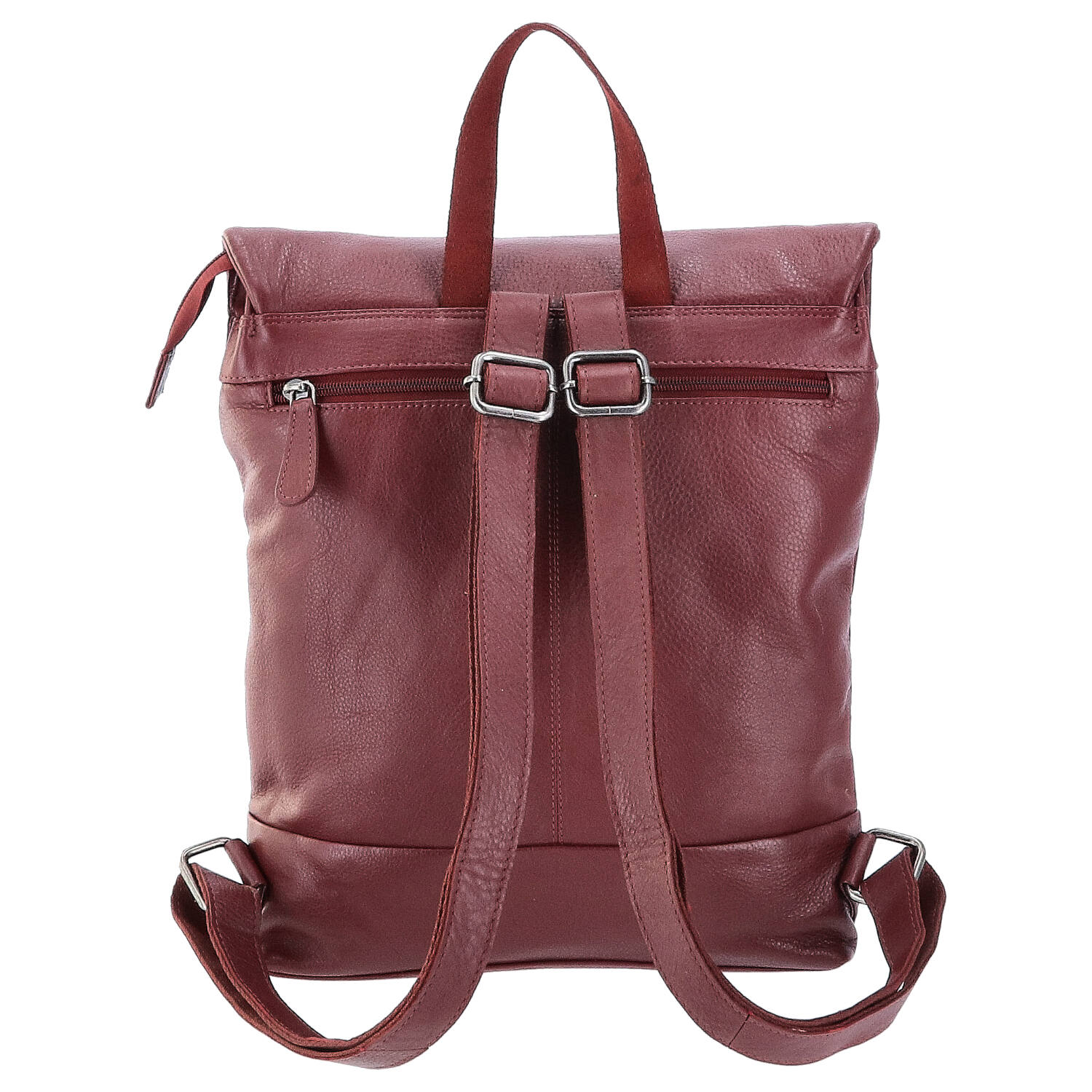 The Skandinavian Brand Rucksack Leder  bordeaux Abbildung 3