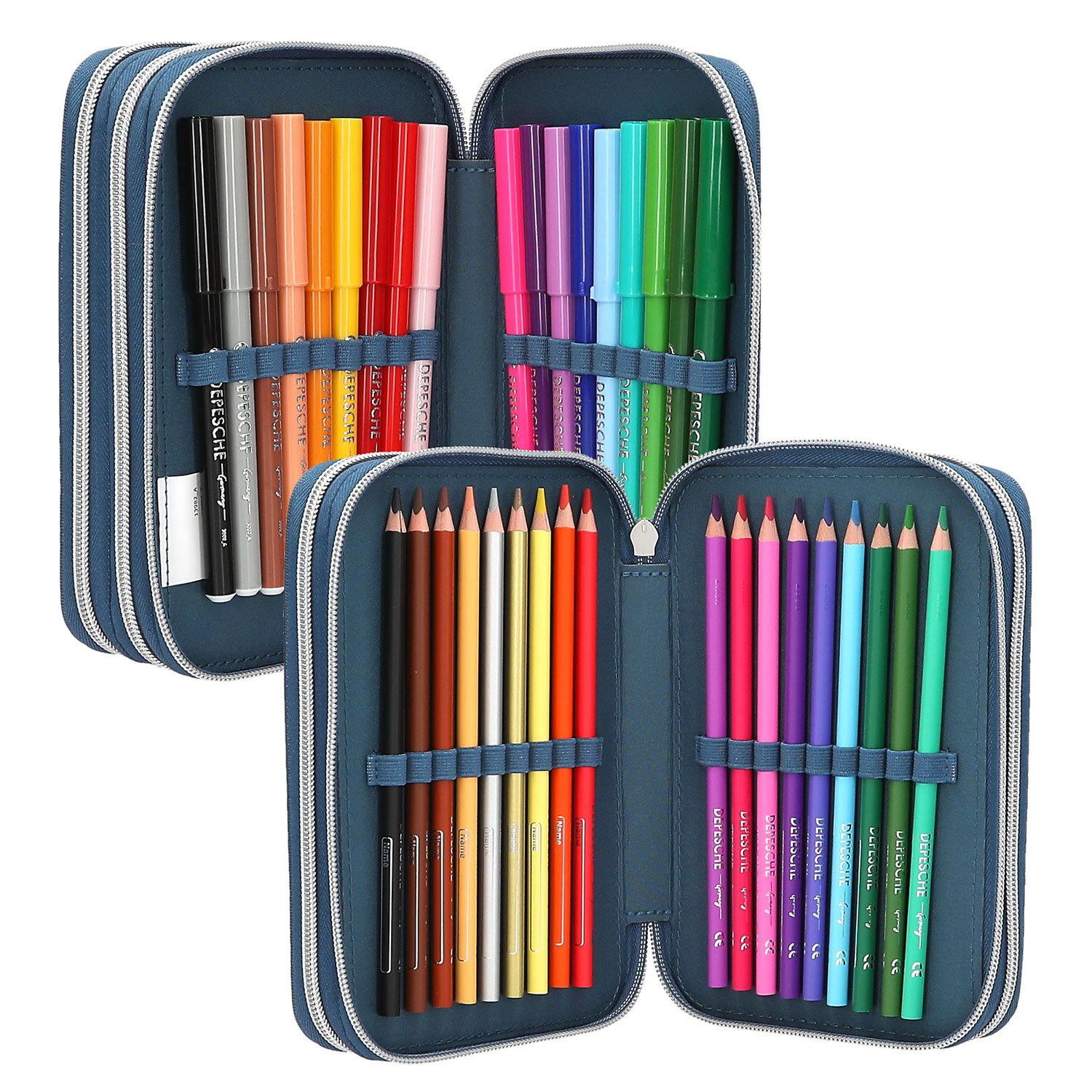 Depesche 3-Fach Federtasche Dino World T-Rex Abbildung 5