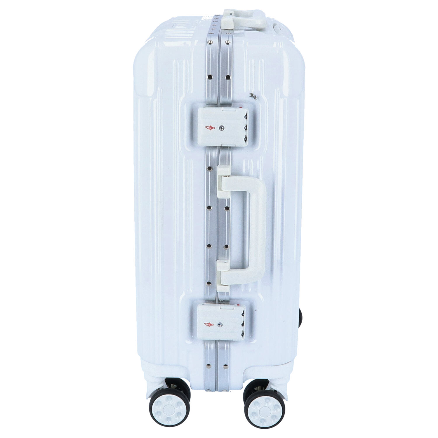 TheTrueC 4-Rad Trolley 55cm Alu-Rahmen London weiß Abbildung 3