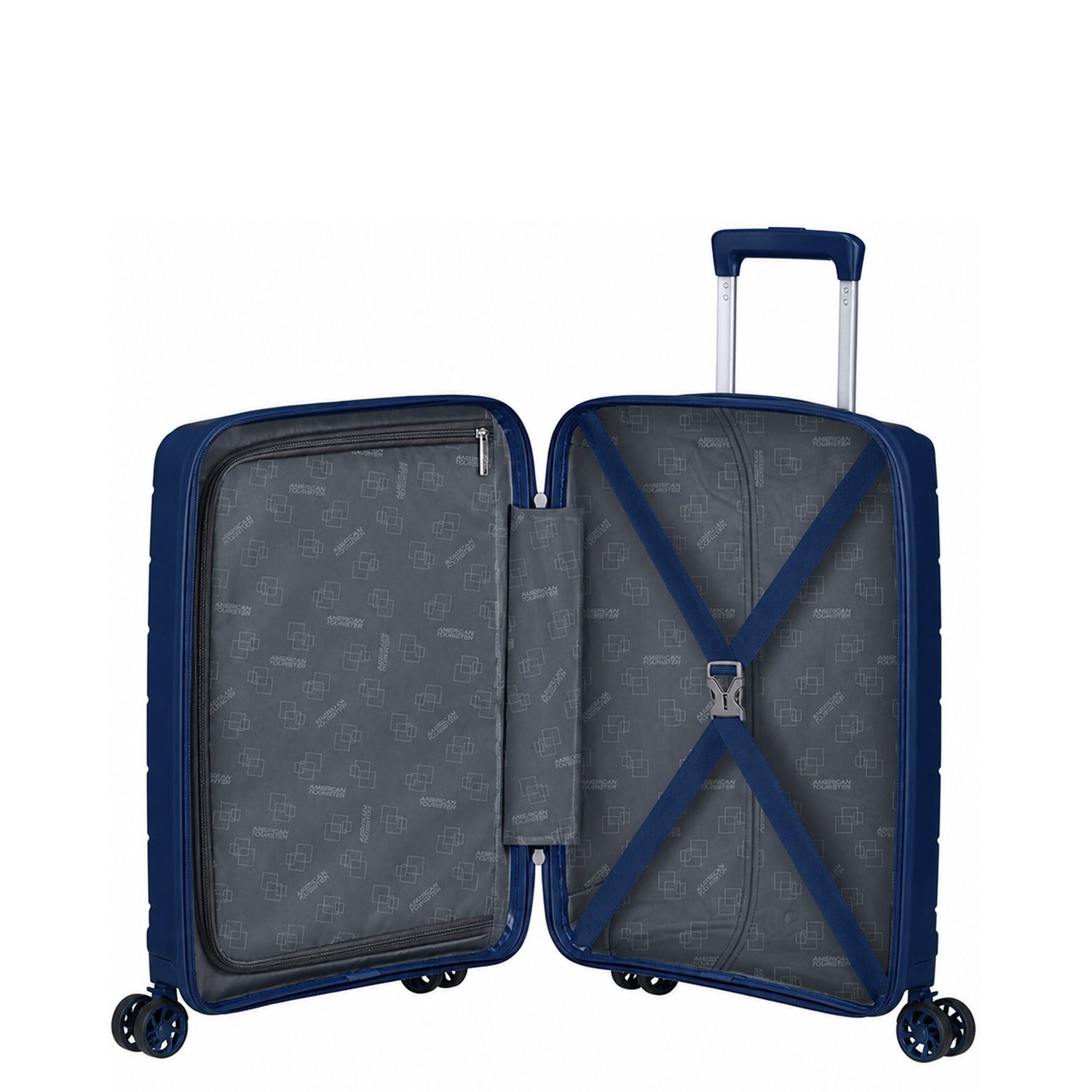 American Tourister 4-Rad Trolley 55cm TSA CM SUMMER POP navy blue Abbildung 6