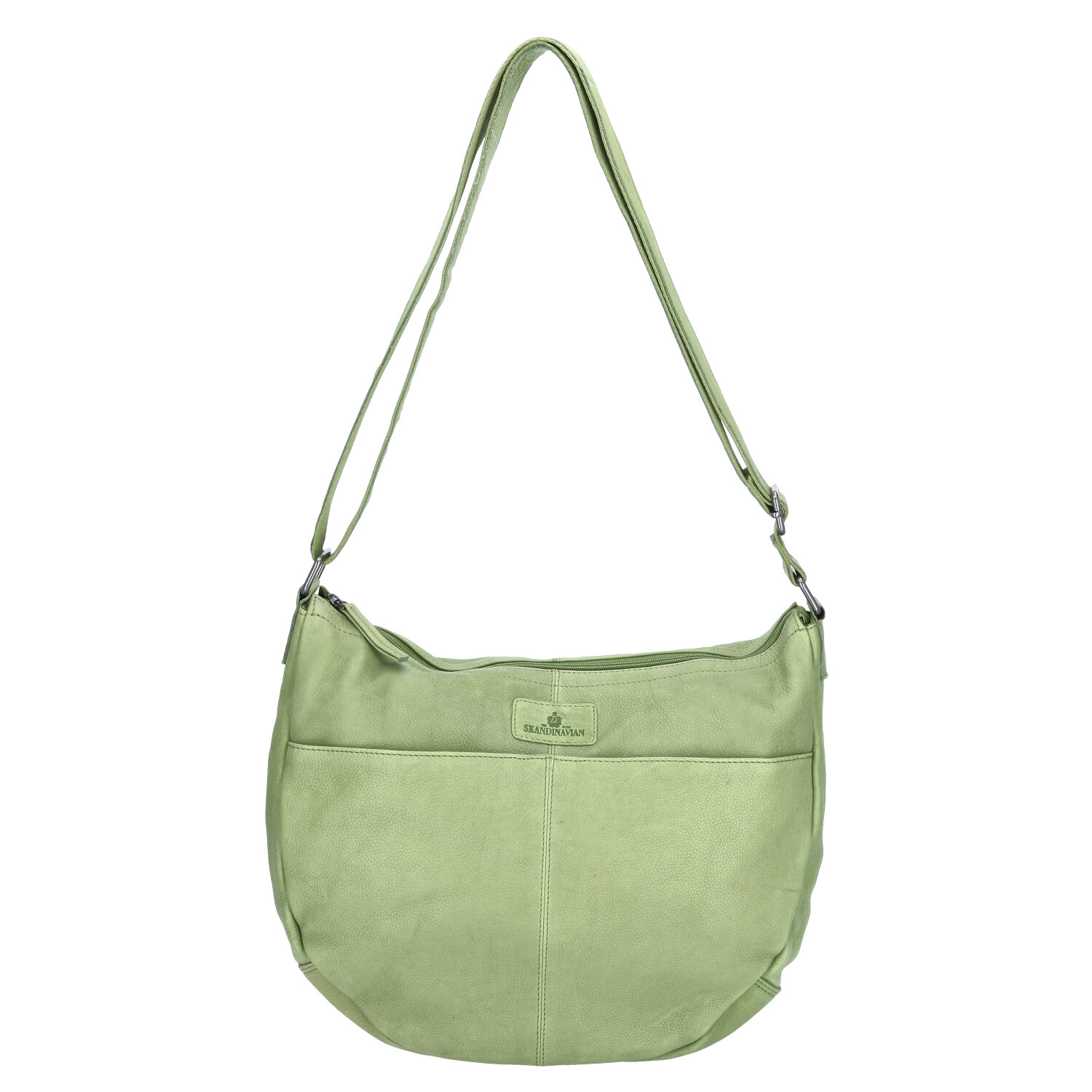 The Skandinavian Brand Leder Umhängetasche - Green Abbildung 4