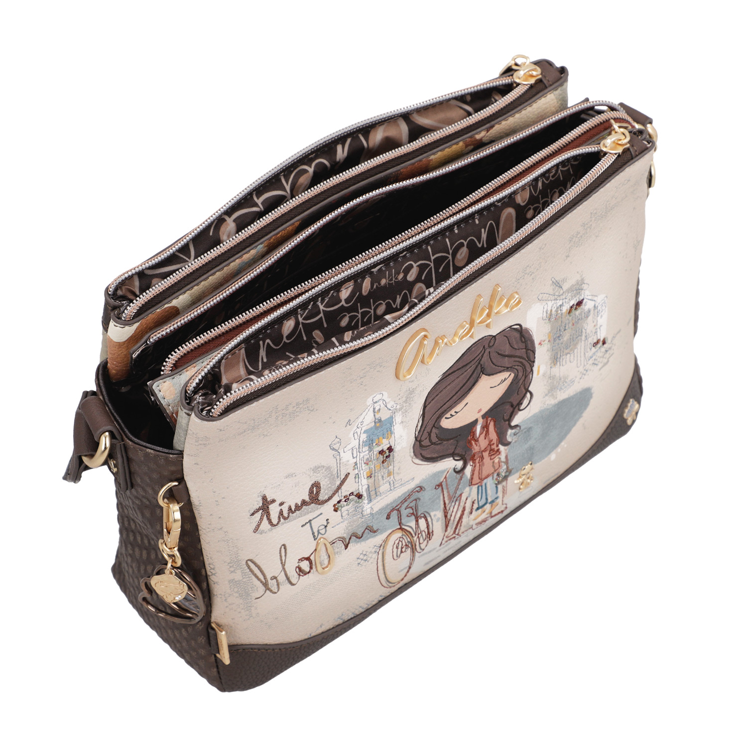 Anekke Damen Schultertasche Tulip multicolour Abbildung 4