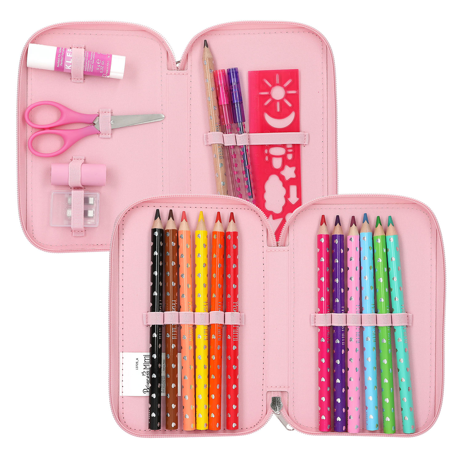 Depesche 2-Fach Federtasche Princess Mimi ROBBY pink Abbildung 6