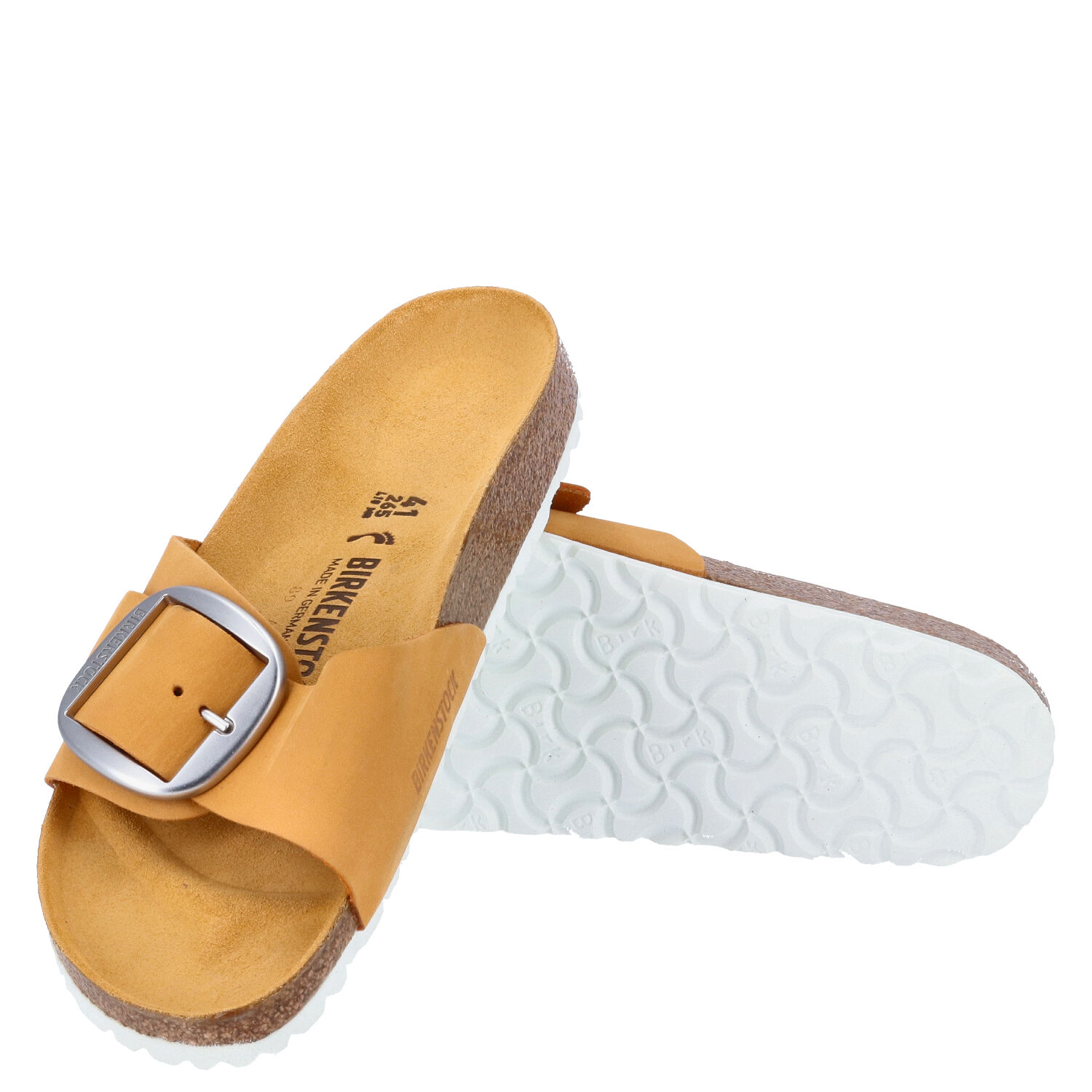 Birkenstock Sandalenn Größe 41 Madrid Big Buckle apricot  