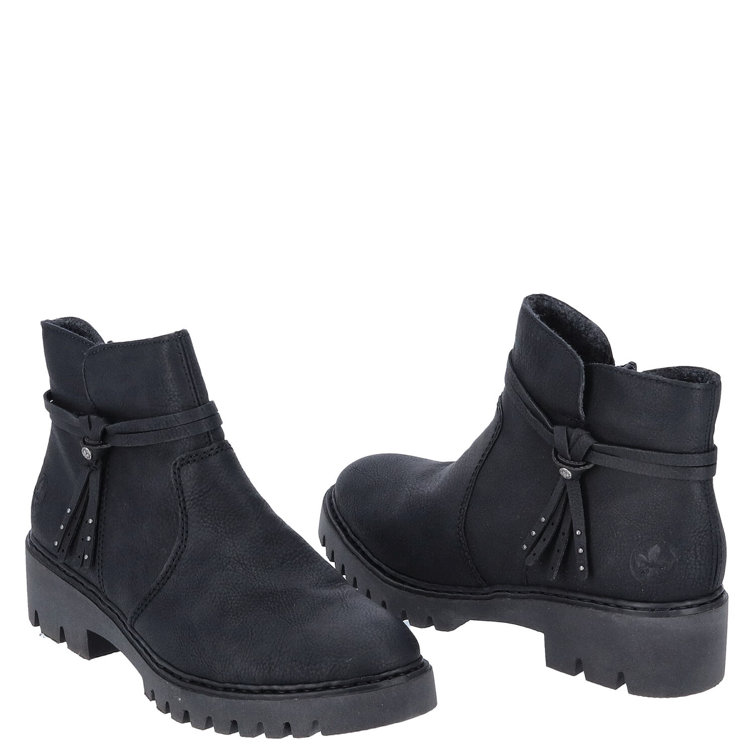 Rieker Damenschuhe Größe 41 schwarz 71482-01   Abbildung 2