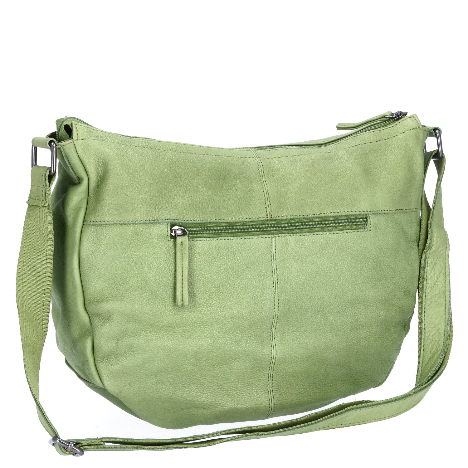 The Skandinavian Brand Leder Umhängetasche - Green Abbildung 2