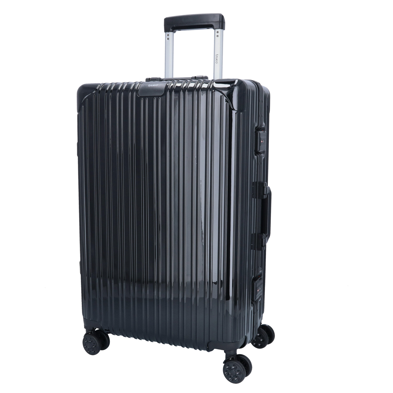 TheTrueC 4-Rad Trolley 72cm Alu-Rahmen London Black
