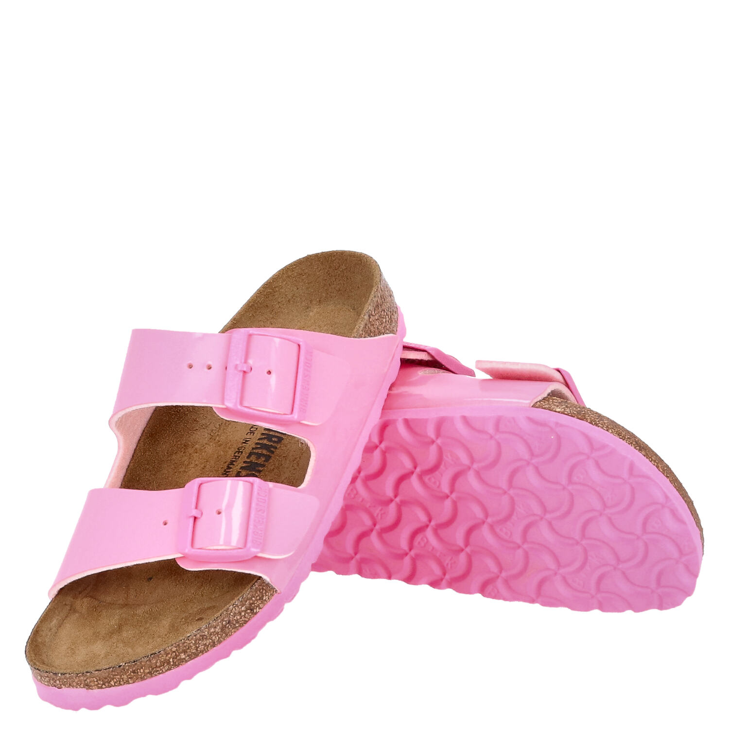 Birkenstock Sandalen Größe 37 Arizona BS Patent Candy Pink   Abbildung 1
