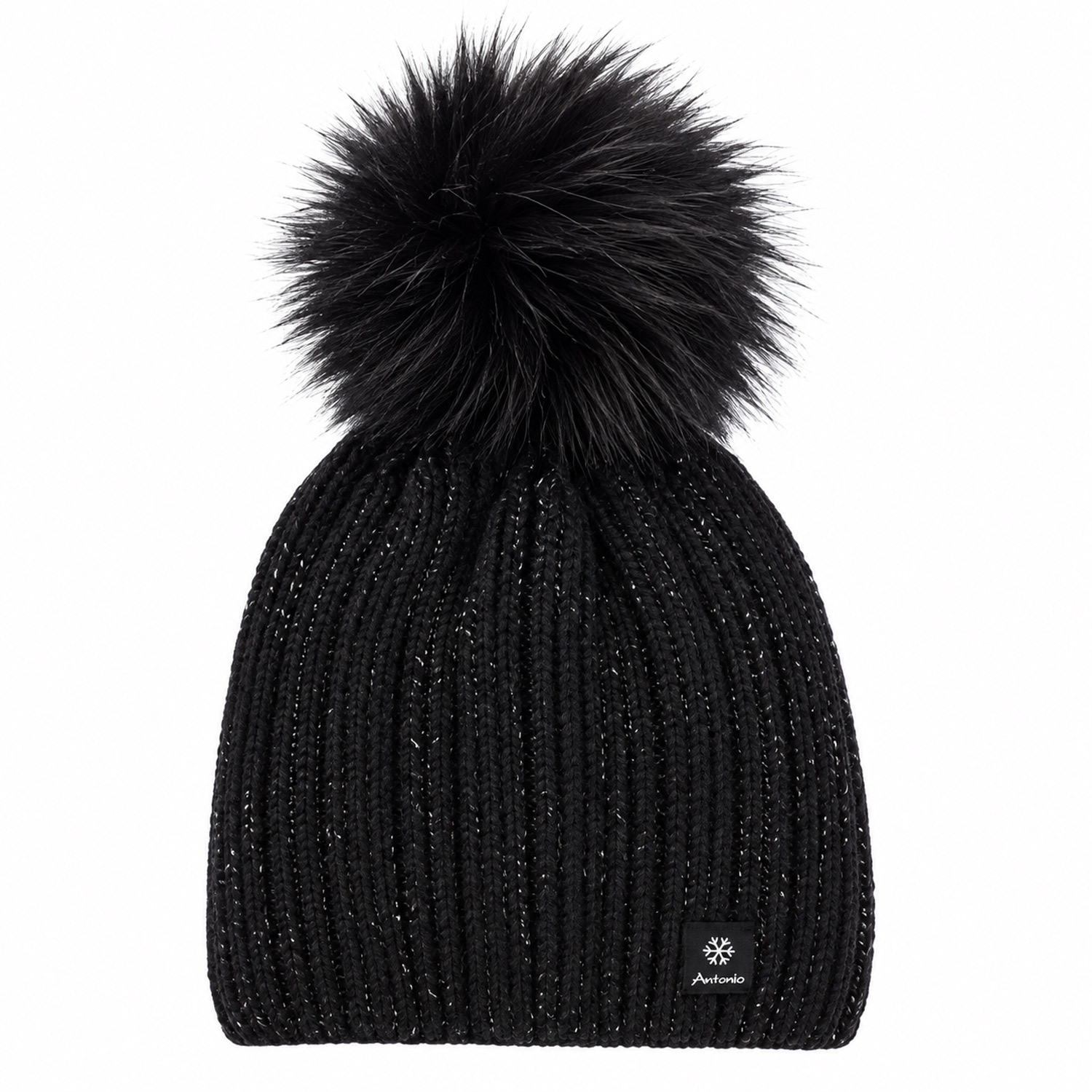 Antonio Damen Winter Strick Mütze Beanie - gemischt Abbildung 1