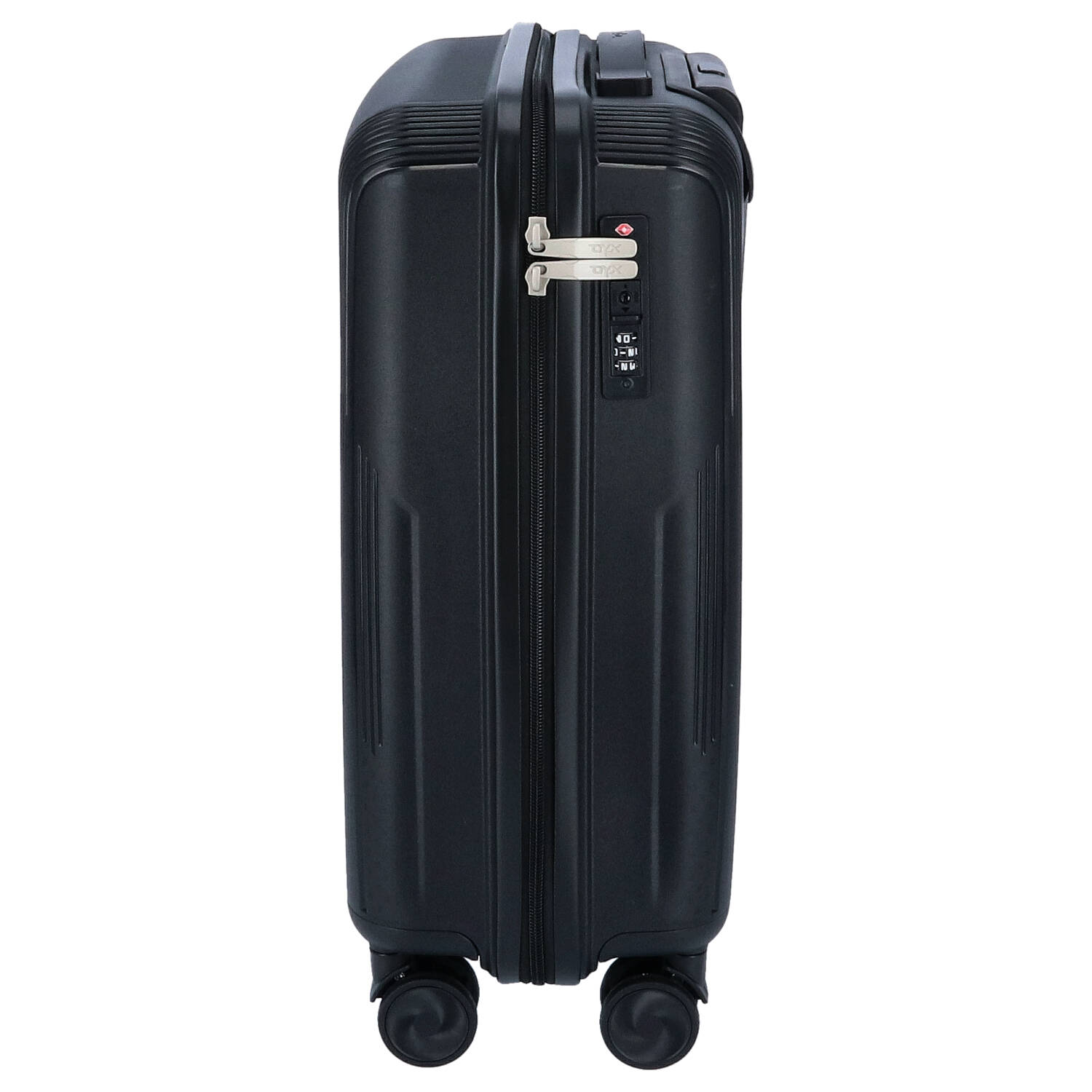 DYX 4 Rollen Koffer S 56 cm Palermo Black Abbildung 3