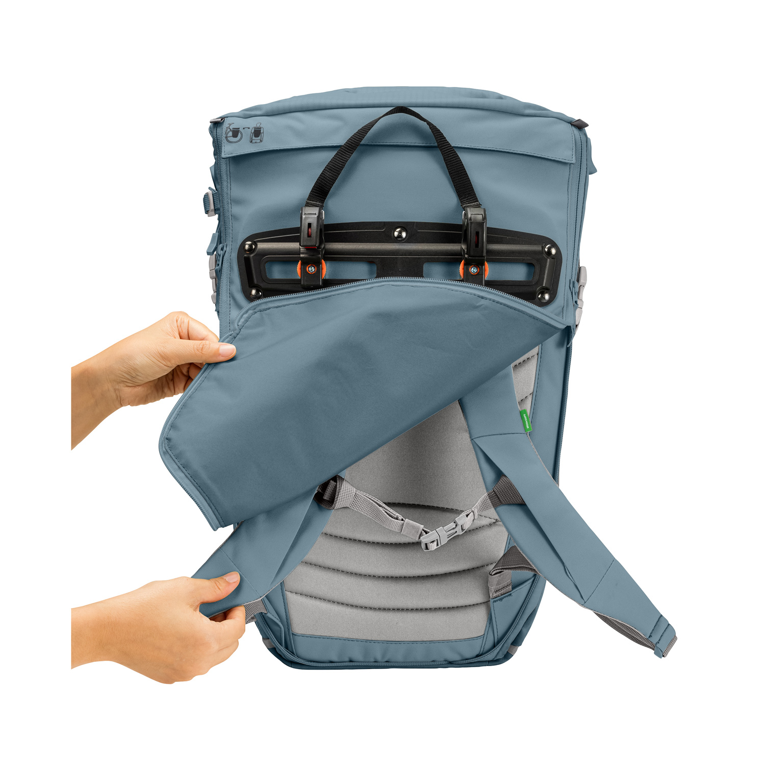 Vaude Fahrradtasche/Rucksack CityGo Bike 23 II heron Abbildung 5