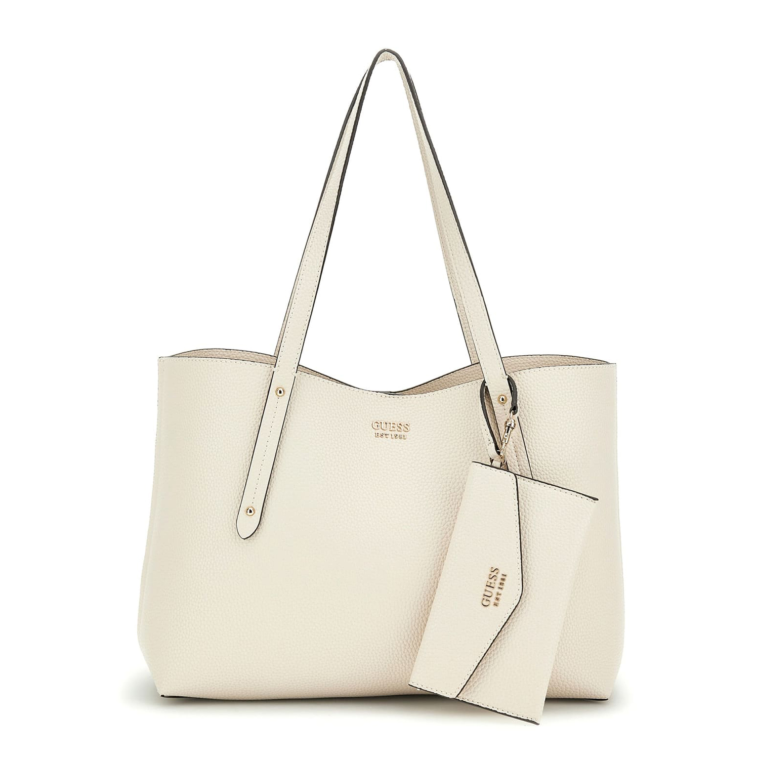 GUESS Shopper Handtasche Brenton Bone Abbildung 1