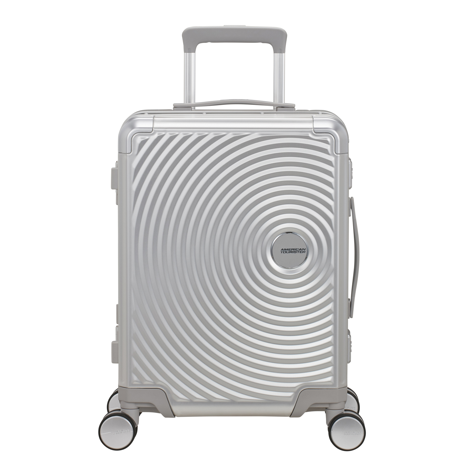 American Tourister Trolley mit 4 Rollen 55 cm Soundbox Alu silver Abbildung 10