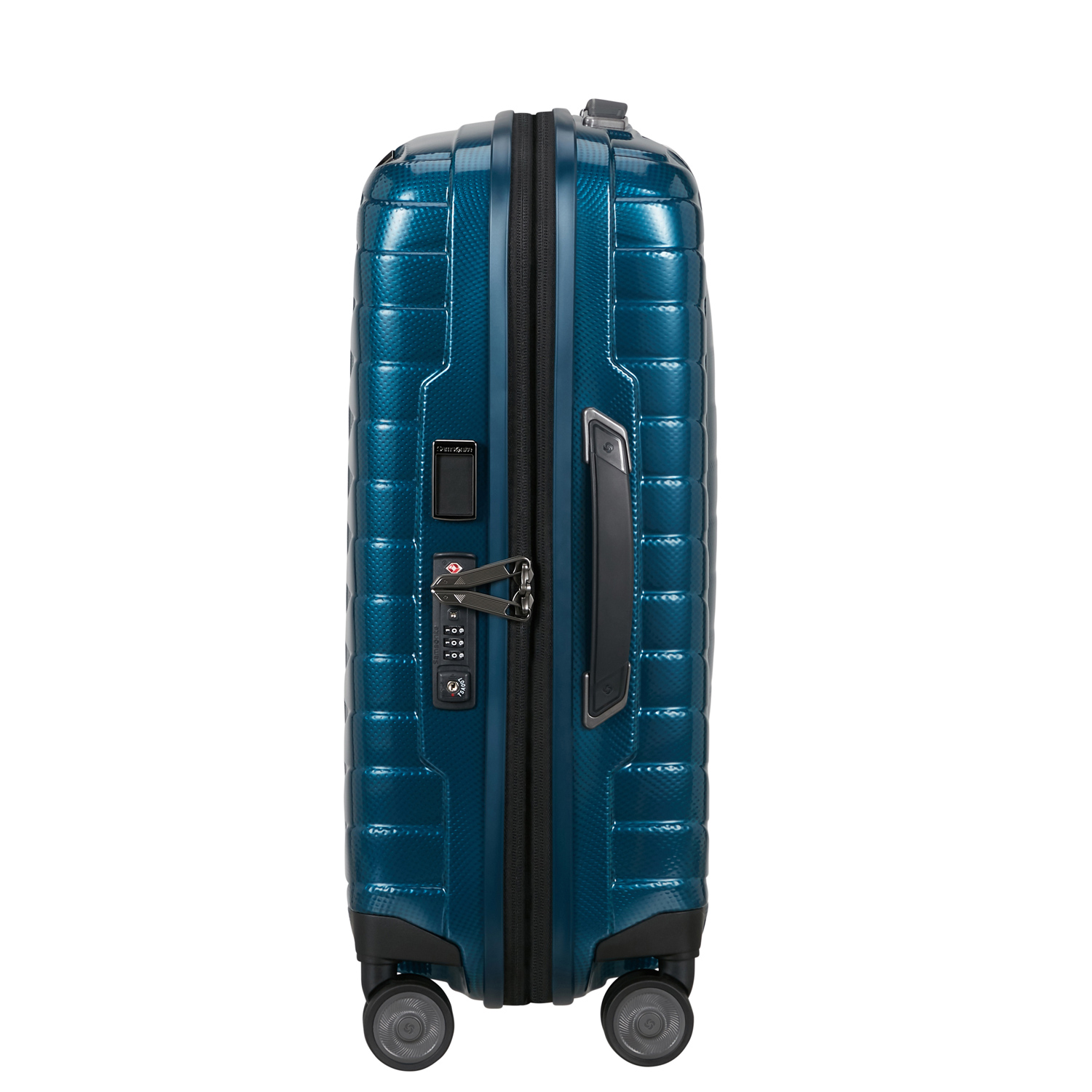 Samsonite Trolley mit 4 Rollen 55cm EXP.LENGTH Proxis Petrol Blue Abbildung 3