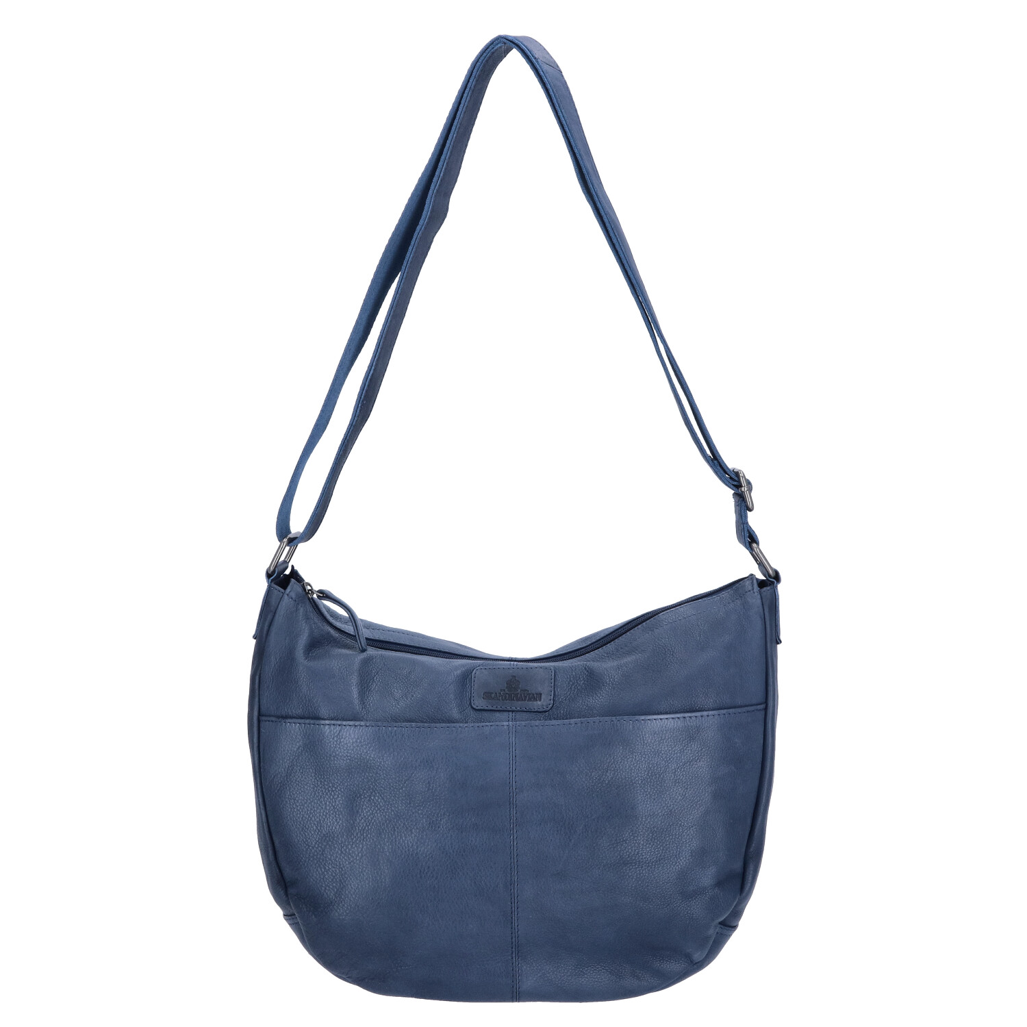 The Skandinavian Brand Leder Umhängetasche  Blue Abbildung 5