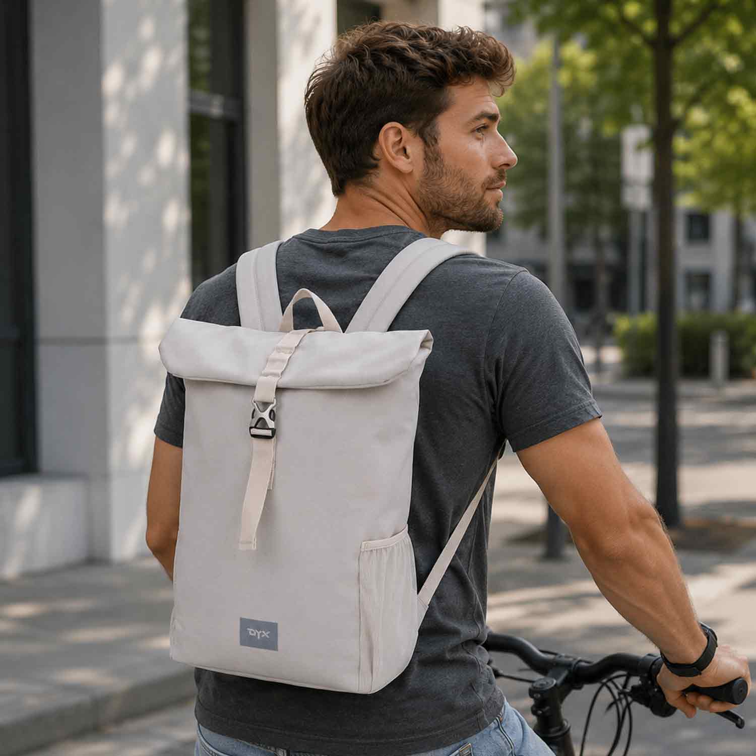 DYX Großer Freizeitrucksac Reflection I beige Abbildung 2