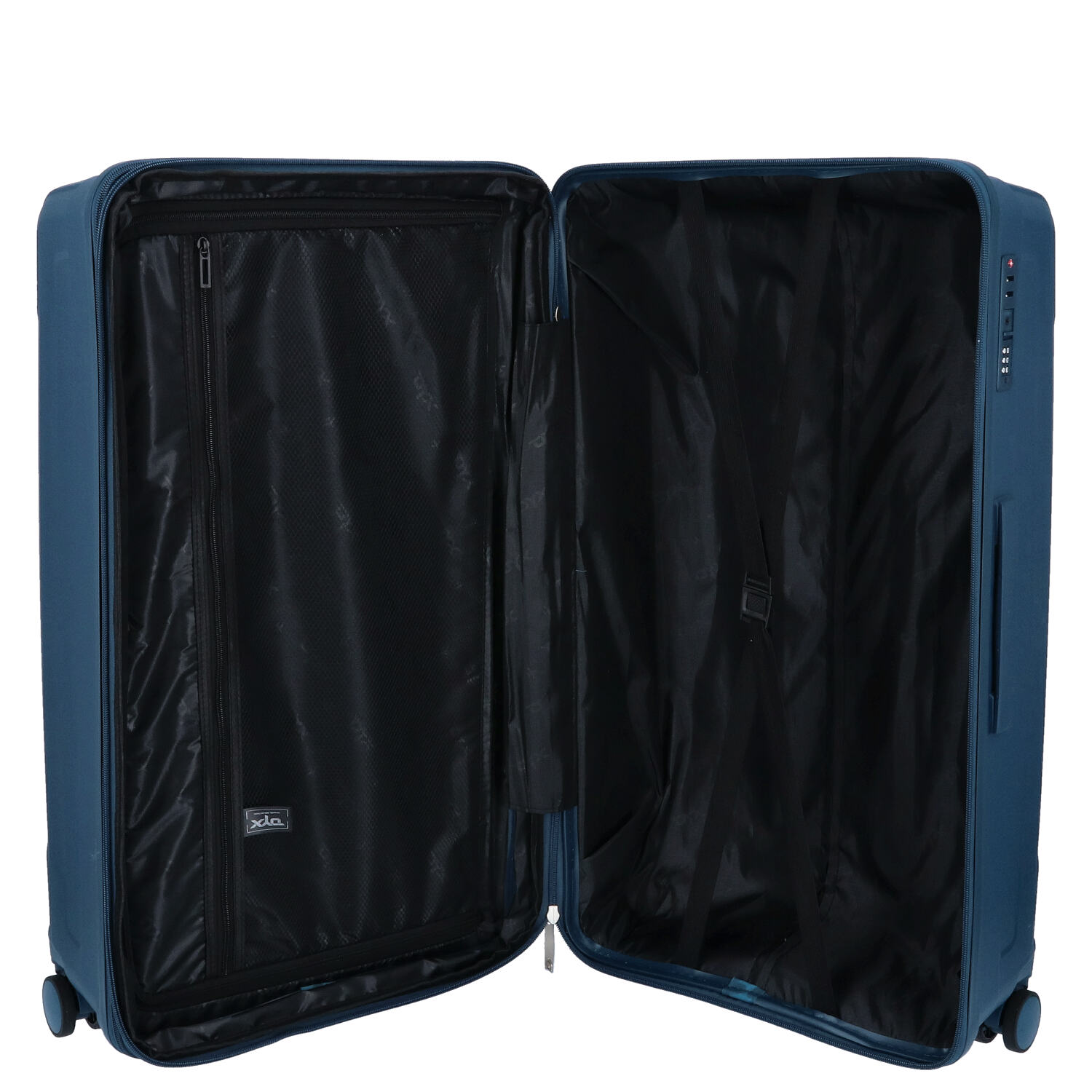 DYX 4 Rollen Trolley 3er Set S/M/L New York petrol Abbildung 6