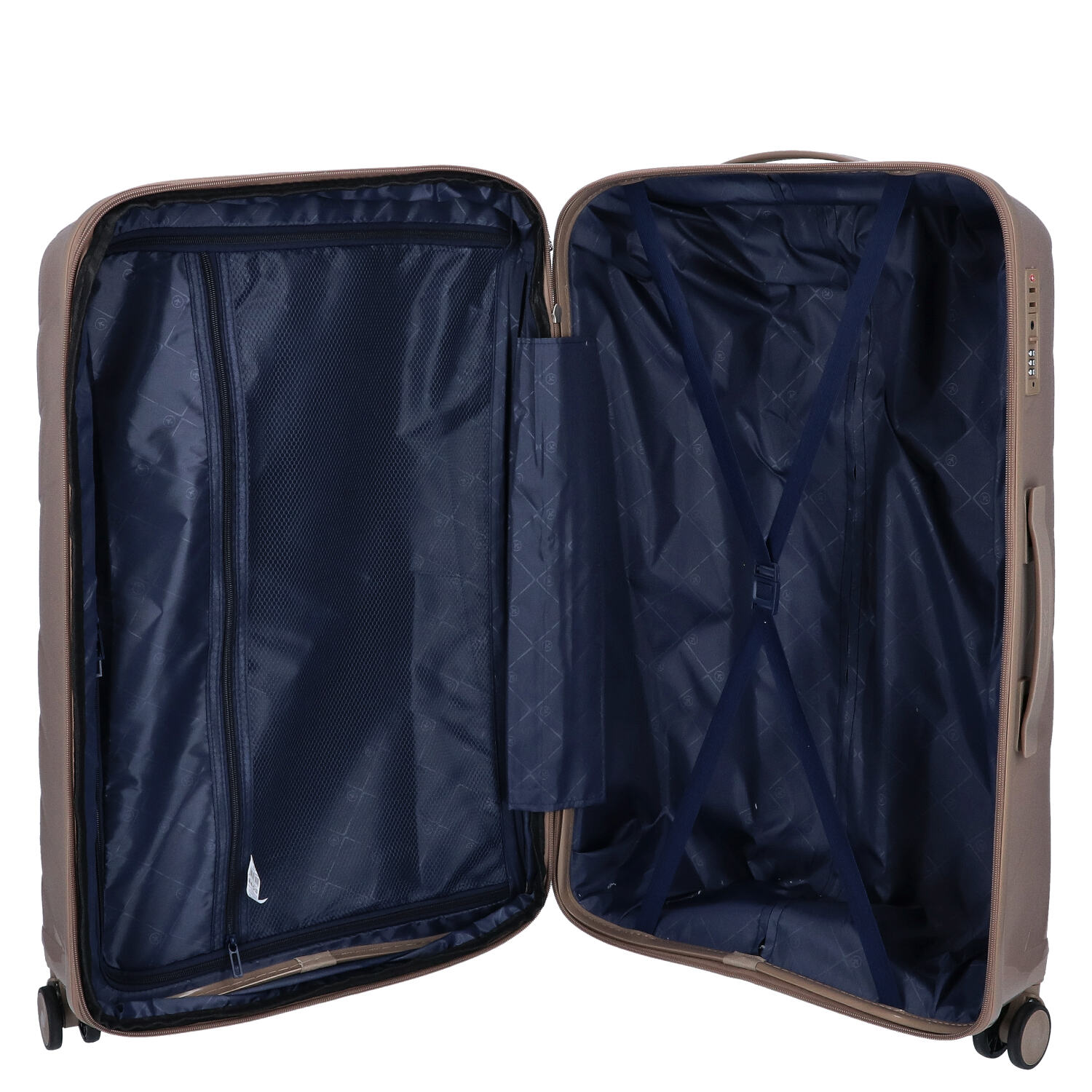 DYX 4 Rollen Trolley 3er Set S/M/L Dubai gold Abbildung 7