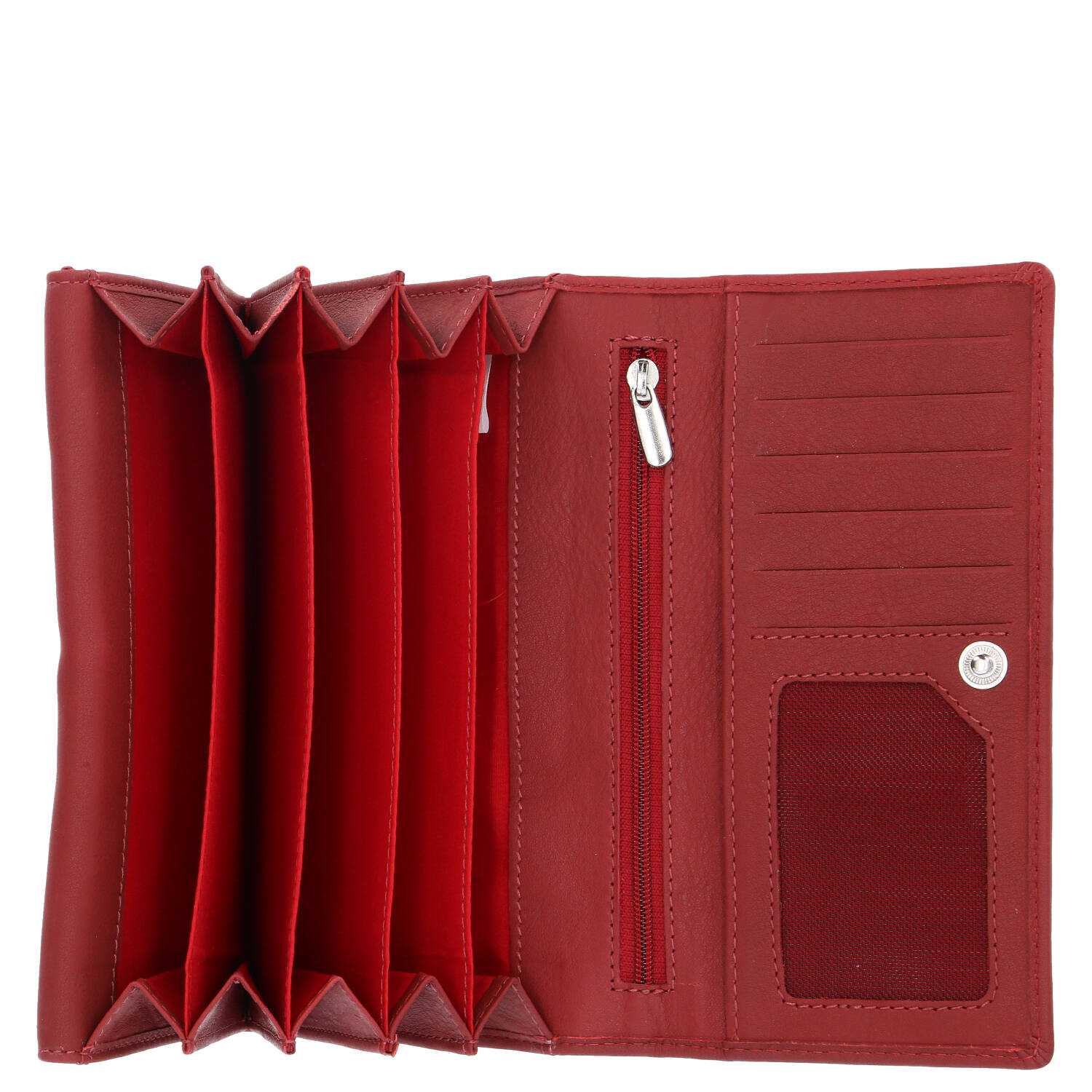 The Skandinavian Brand Damenbörse Leder - Red Abbildung 4