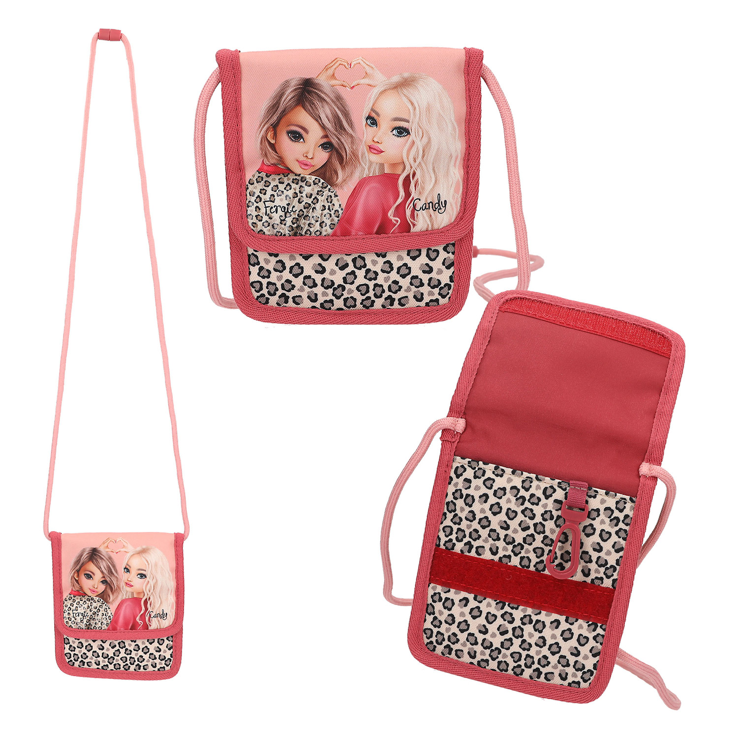 Depesche Brustbeutel LEOHEART pink/rot Abbildung 5