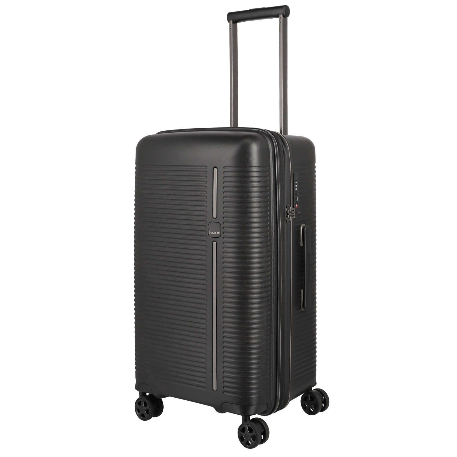 Travelite 4-Rad Trolley M erw. Roomer schwarz