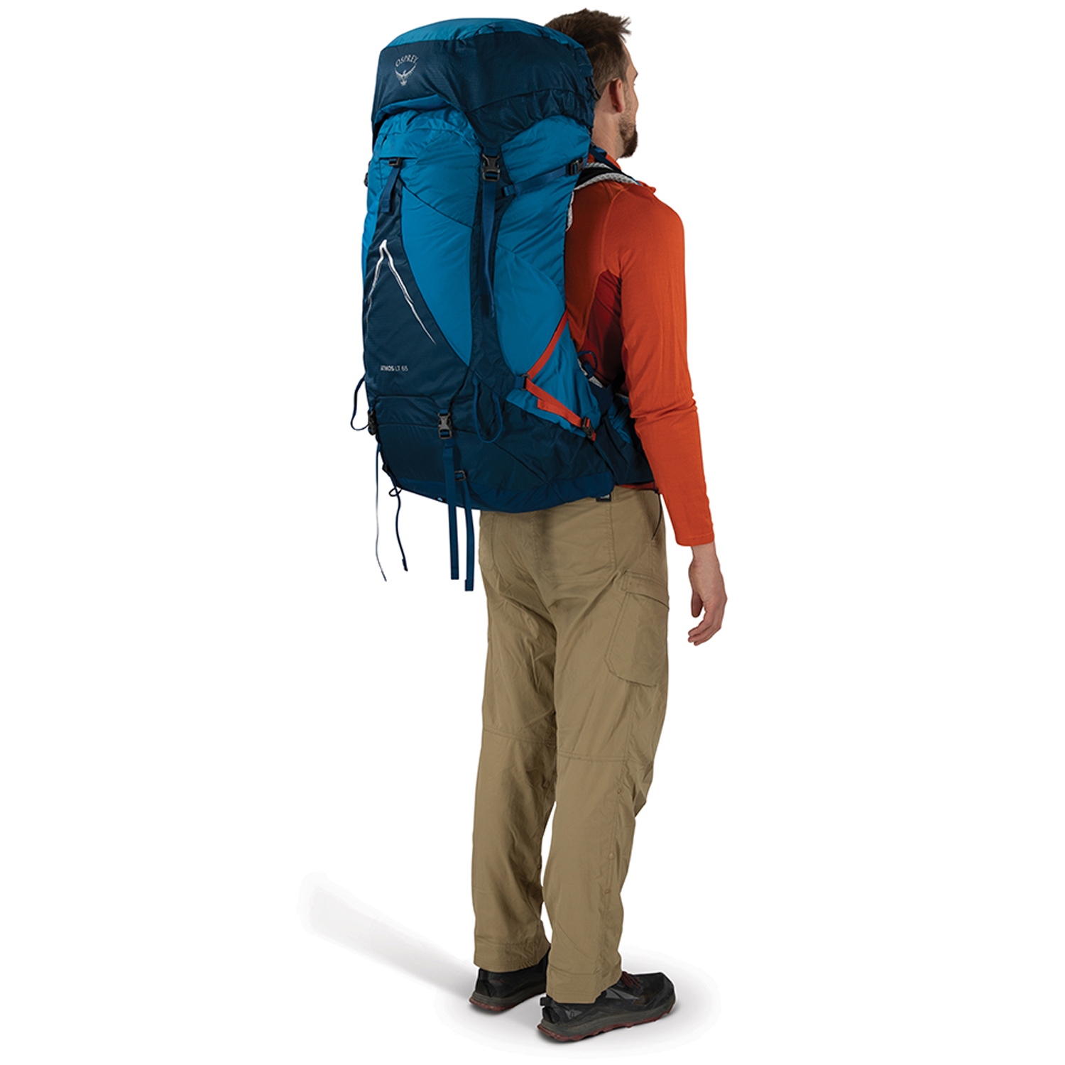 OSPREY Wander/Trekkingrucksack S/M Atmos AG LT 65 night shift/scoria blue Abbildung 4