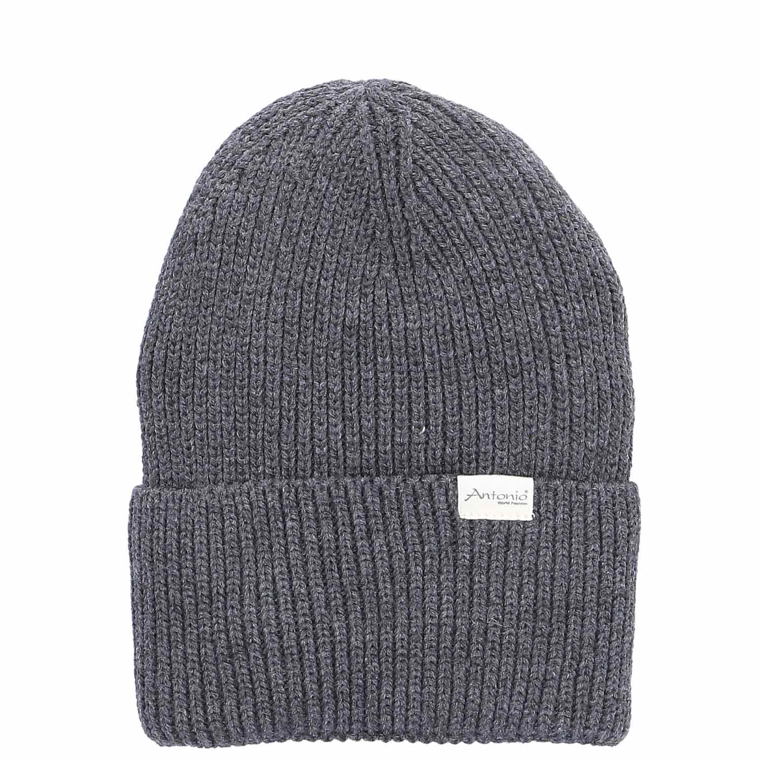 Antonio Strick Mütze Beanie  dunkelgrau