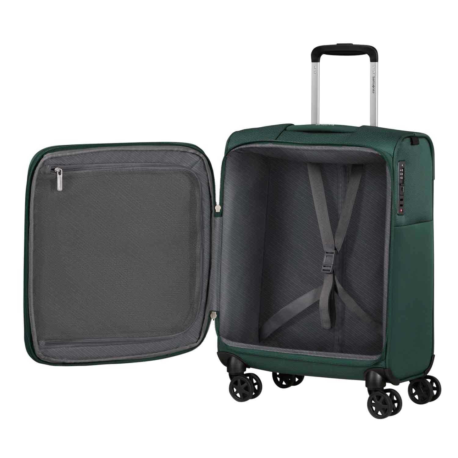 Samsonite Trolley mit 4 Rollen 55 cm Base Breeze dark green Abbildung 5