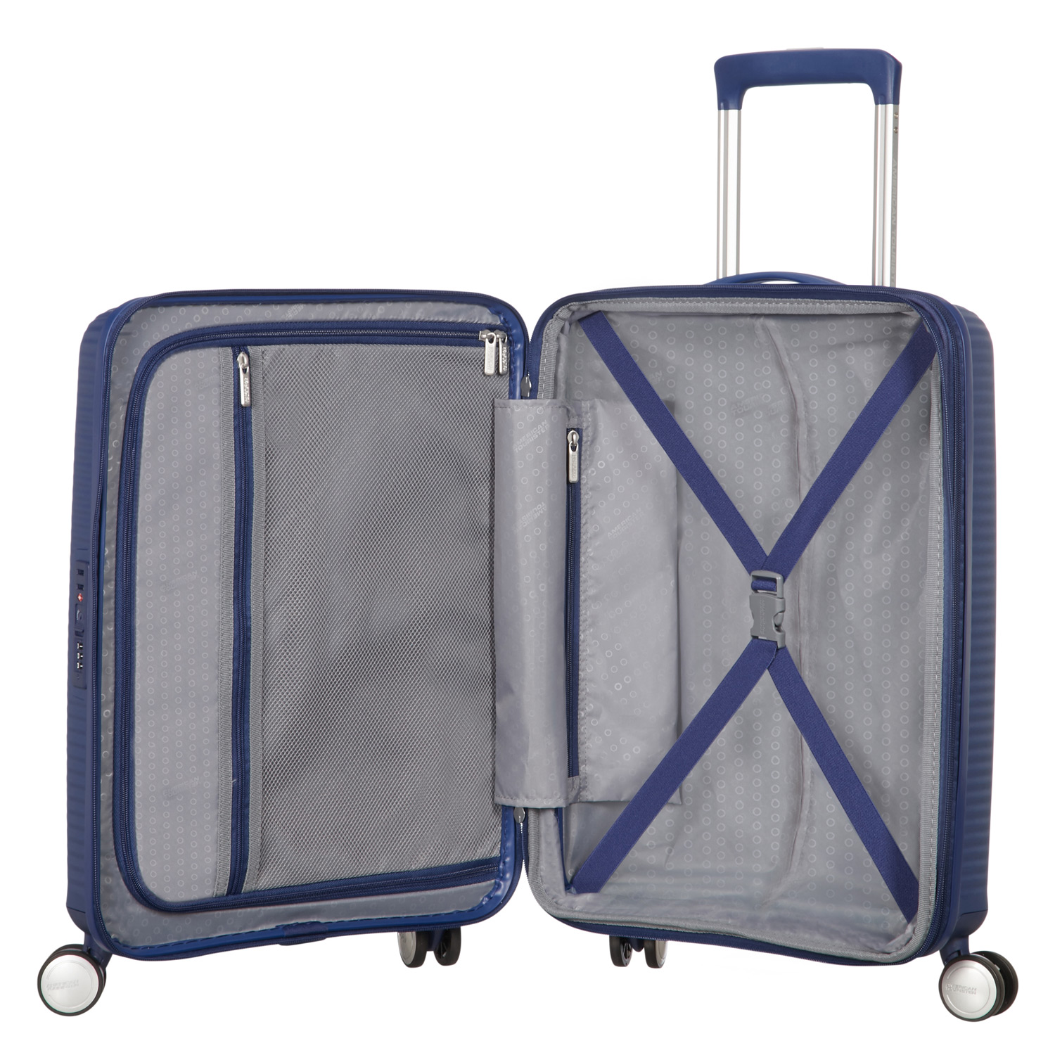 American Tourister Trolley mit 4 Rollen 67 cm Soundbox midnight blue Abbildung 3