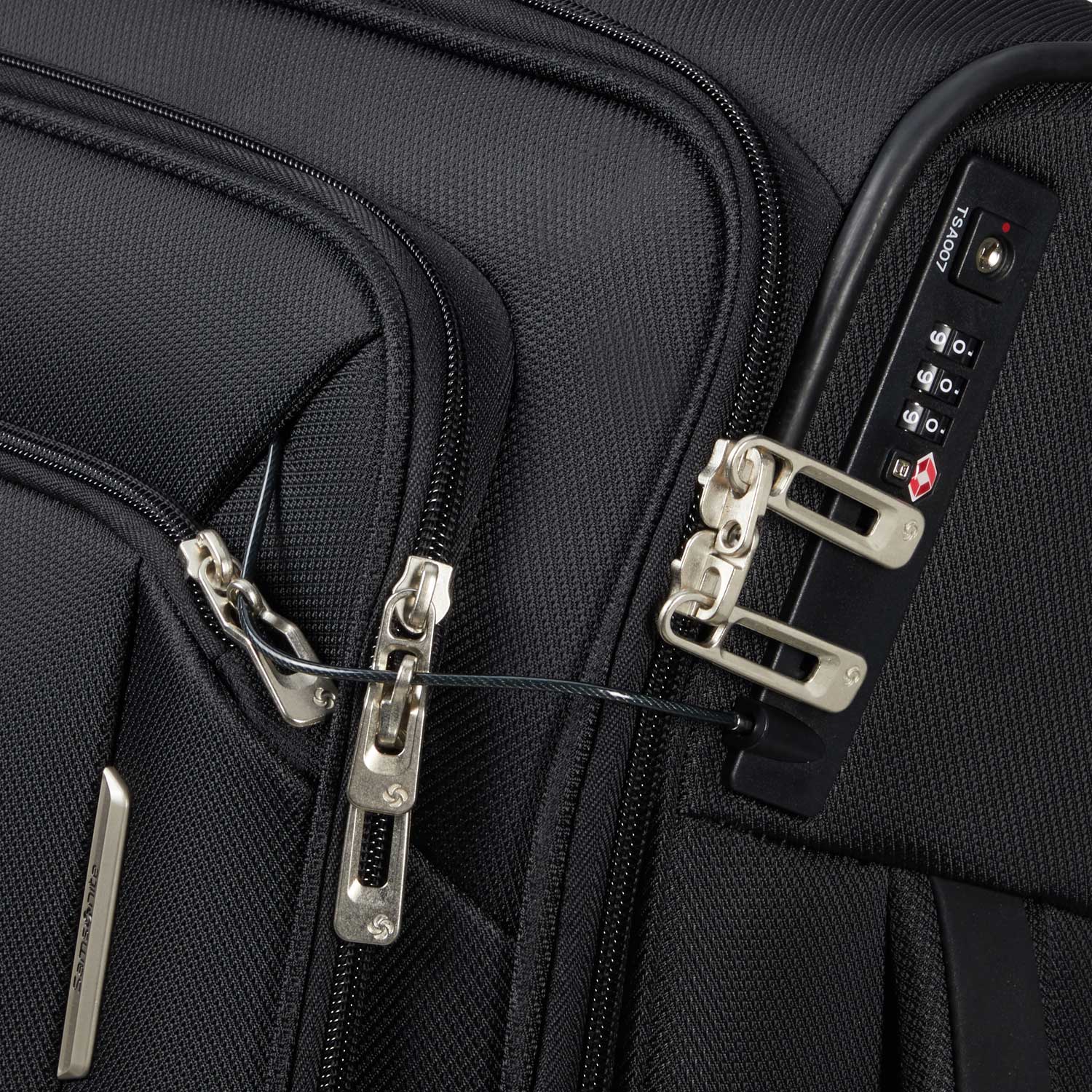 Samsonite Trolley mit 4 Rollen 55cm Strict Respark ozone black Abbildung 5 Samsonite Trolley mit 4 Rollen 55cm Strict Respark ozone black Abbildung 5