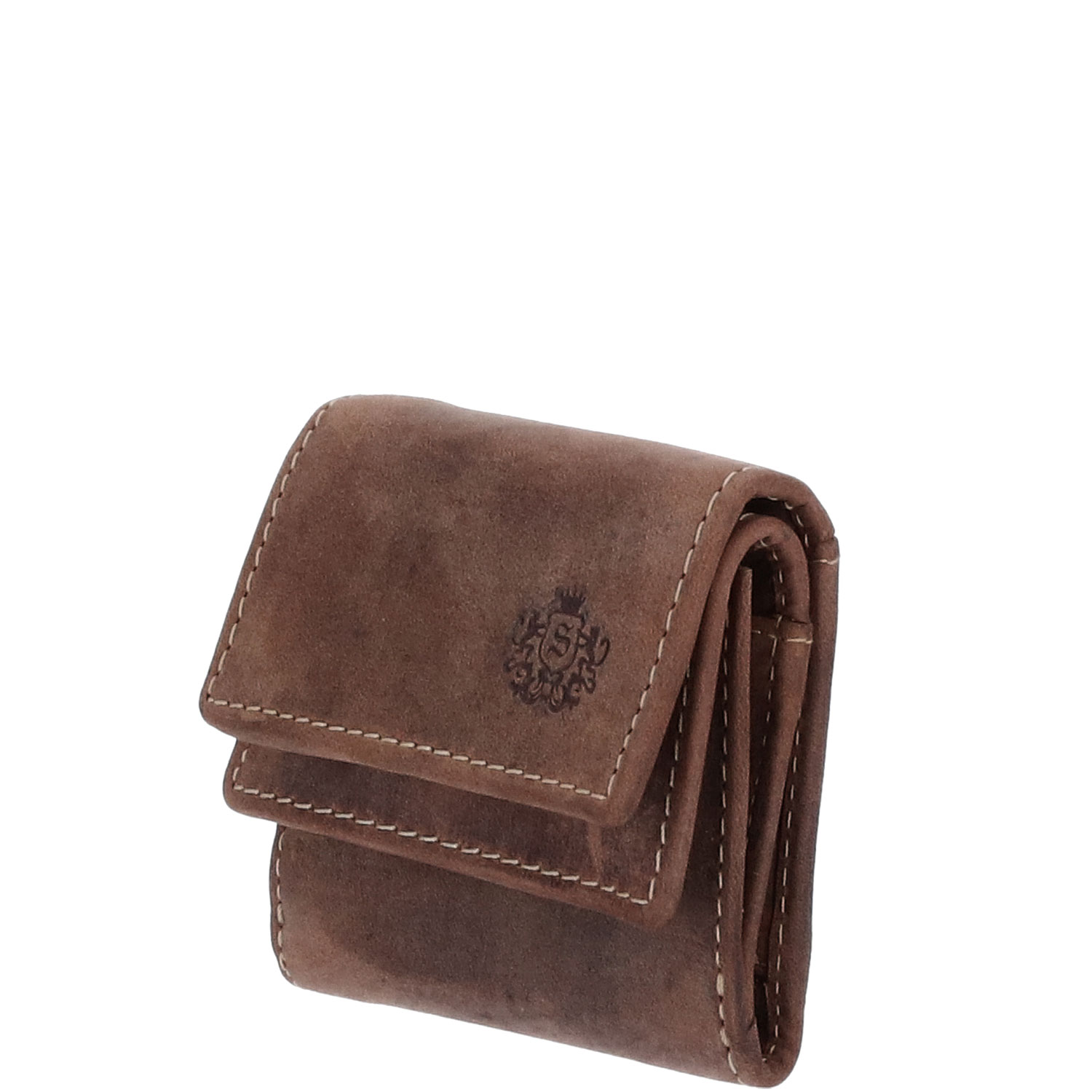 The Skandinavian Brand Men Wallet Mini Leather tan