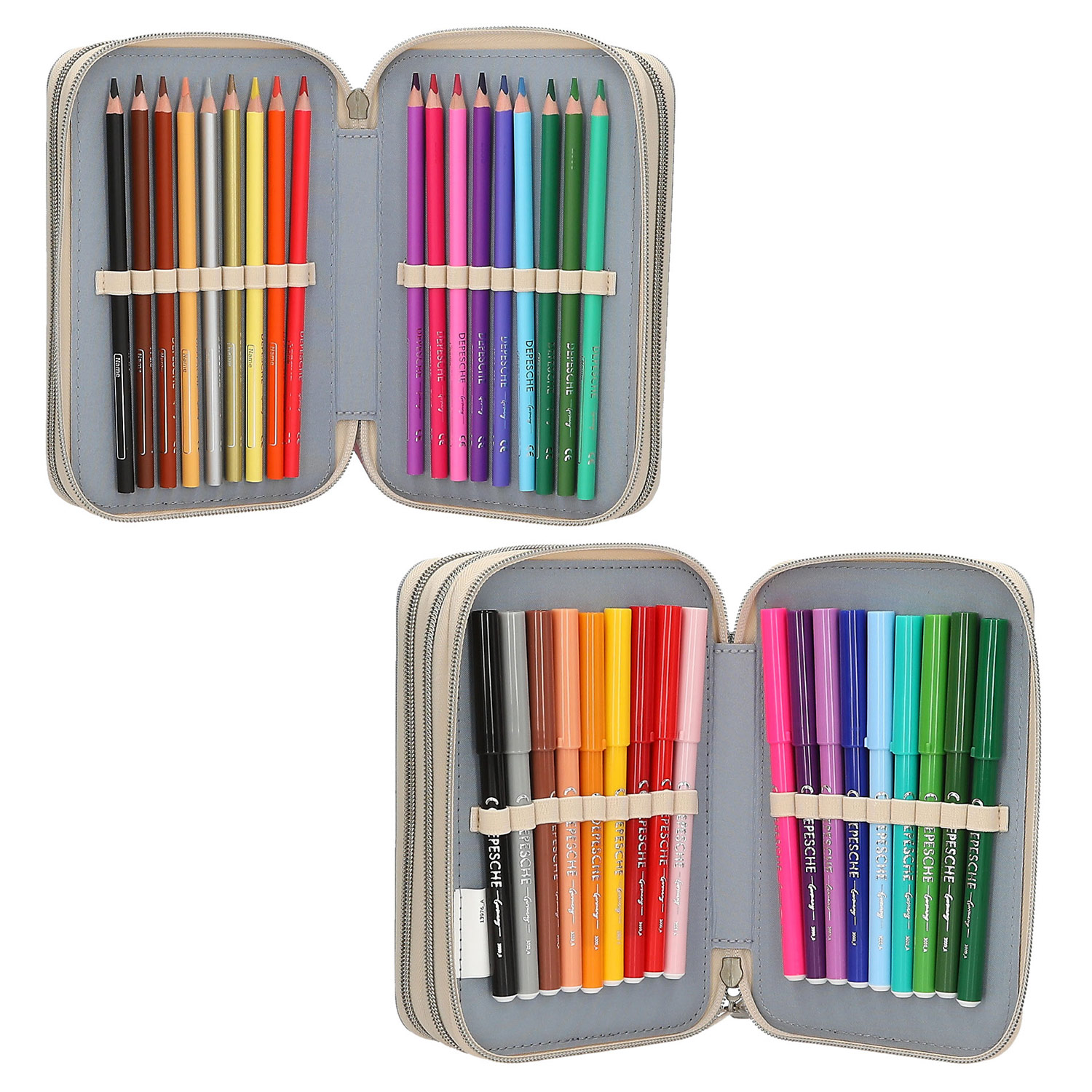 Depesche 3-Fach Federtasche Miss Melody LED Abbildung 5