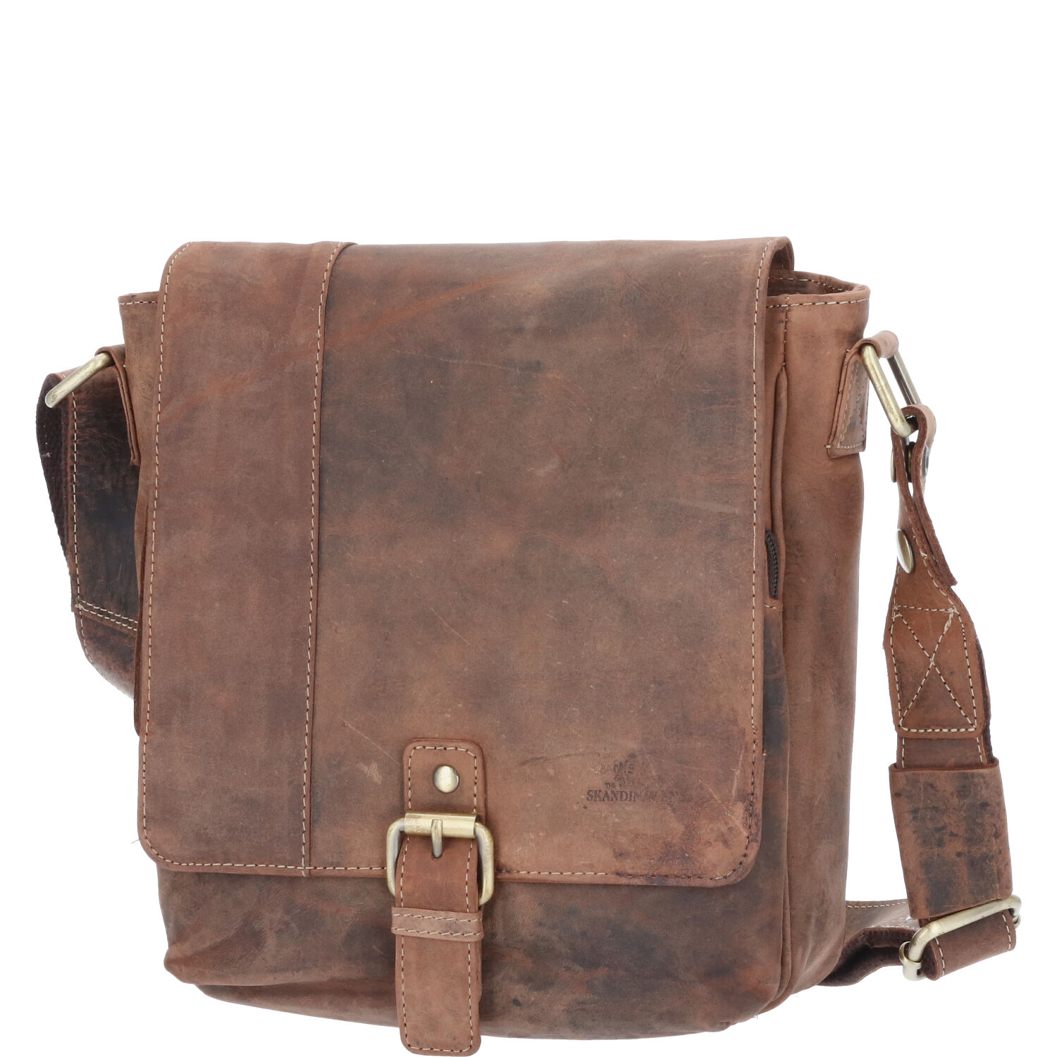 The Skandinavian Brand Damen Ledertasche Hunter  tan