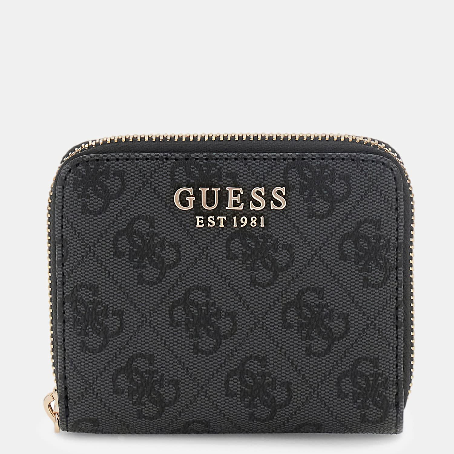 GUESS Damen Geldbörse Laurel II SLG Coal Logo Abbildung 1
