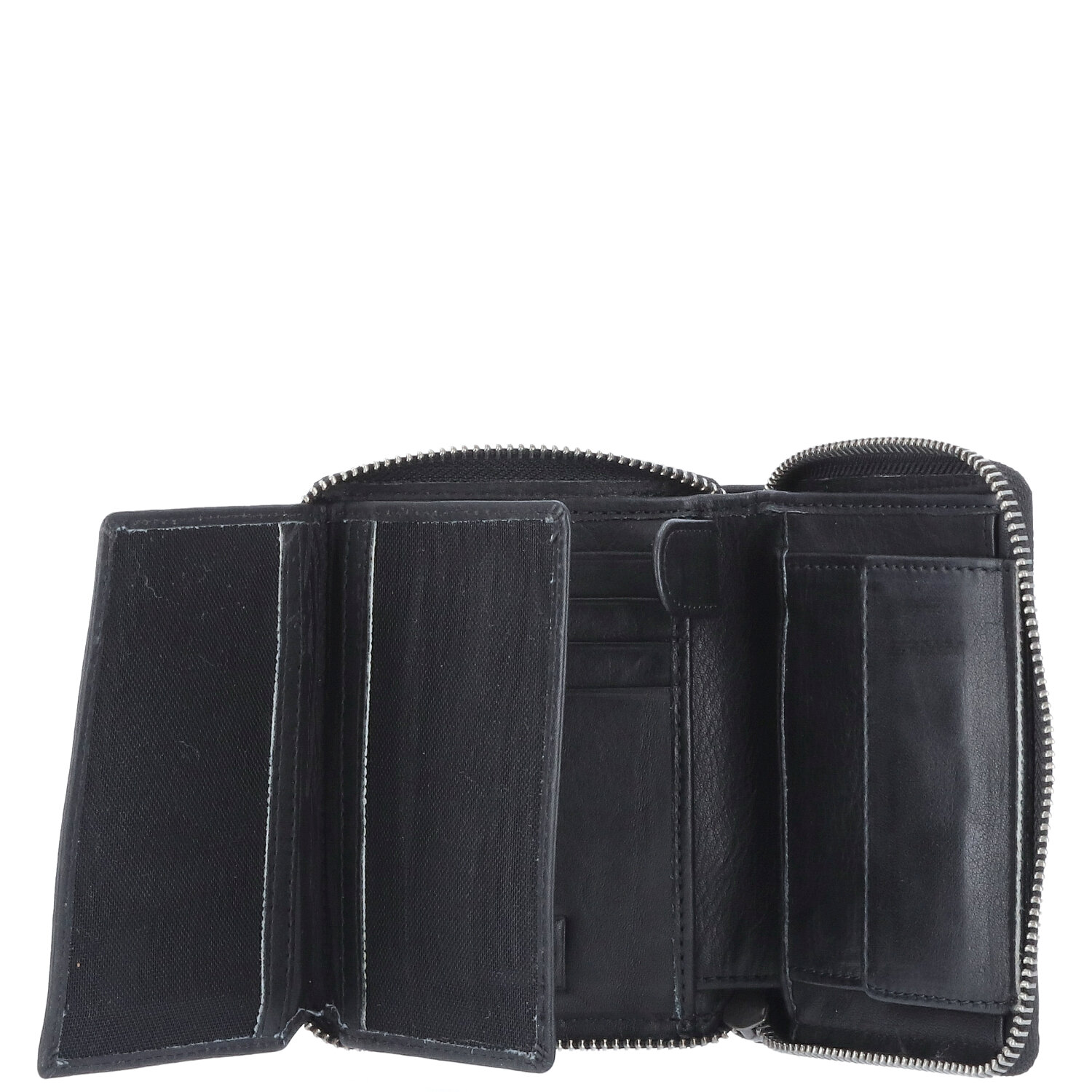 The Skandinavian Brand RFID Wallet Nappa Leather Black