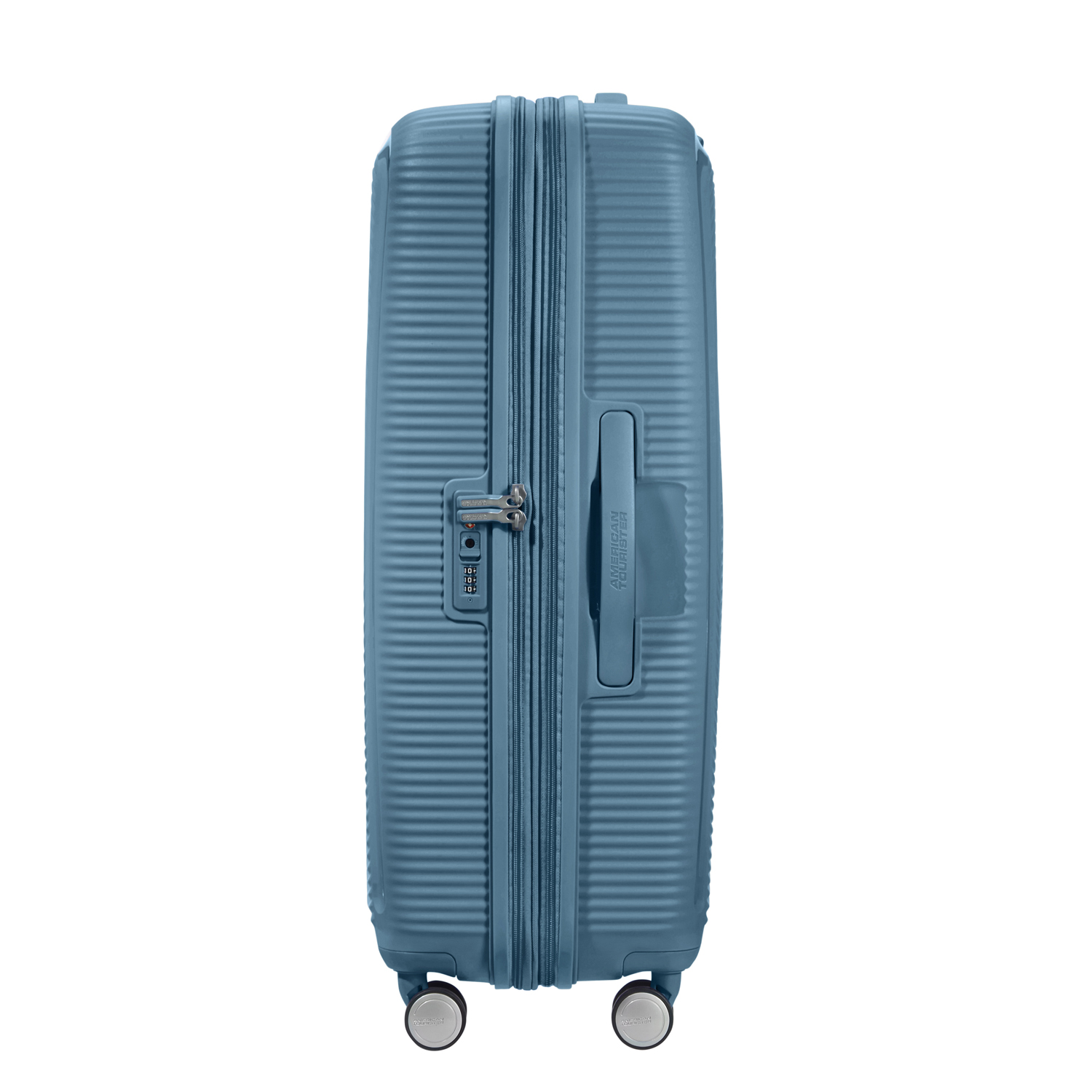 American Tourister Trolley mit 4 Rollen 77 cm Soundbox stone Blue Abbildung 3