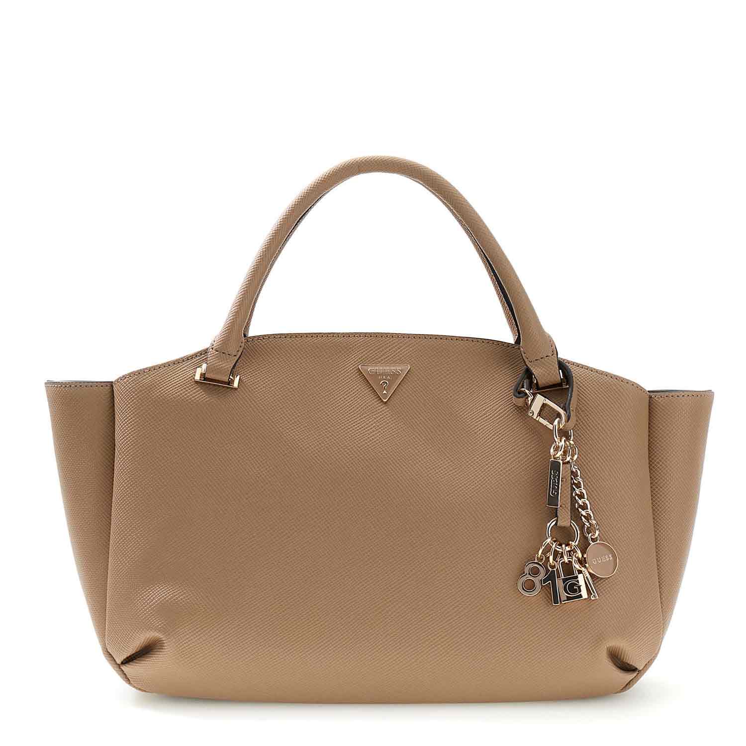 GUESS Handtasche Gilda 3 Comp beige Abbildung 1