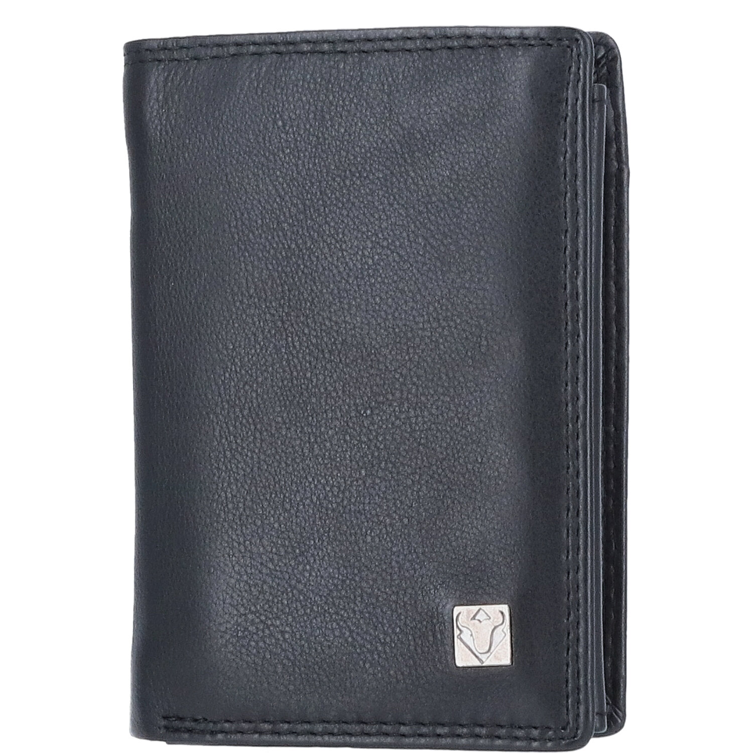 Urban Bull Herren Leder Geldbörse  schwarz Abbildung 1 Urban Bull Herren Leder Geldbörse  schwarz Abbildung 1