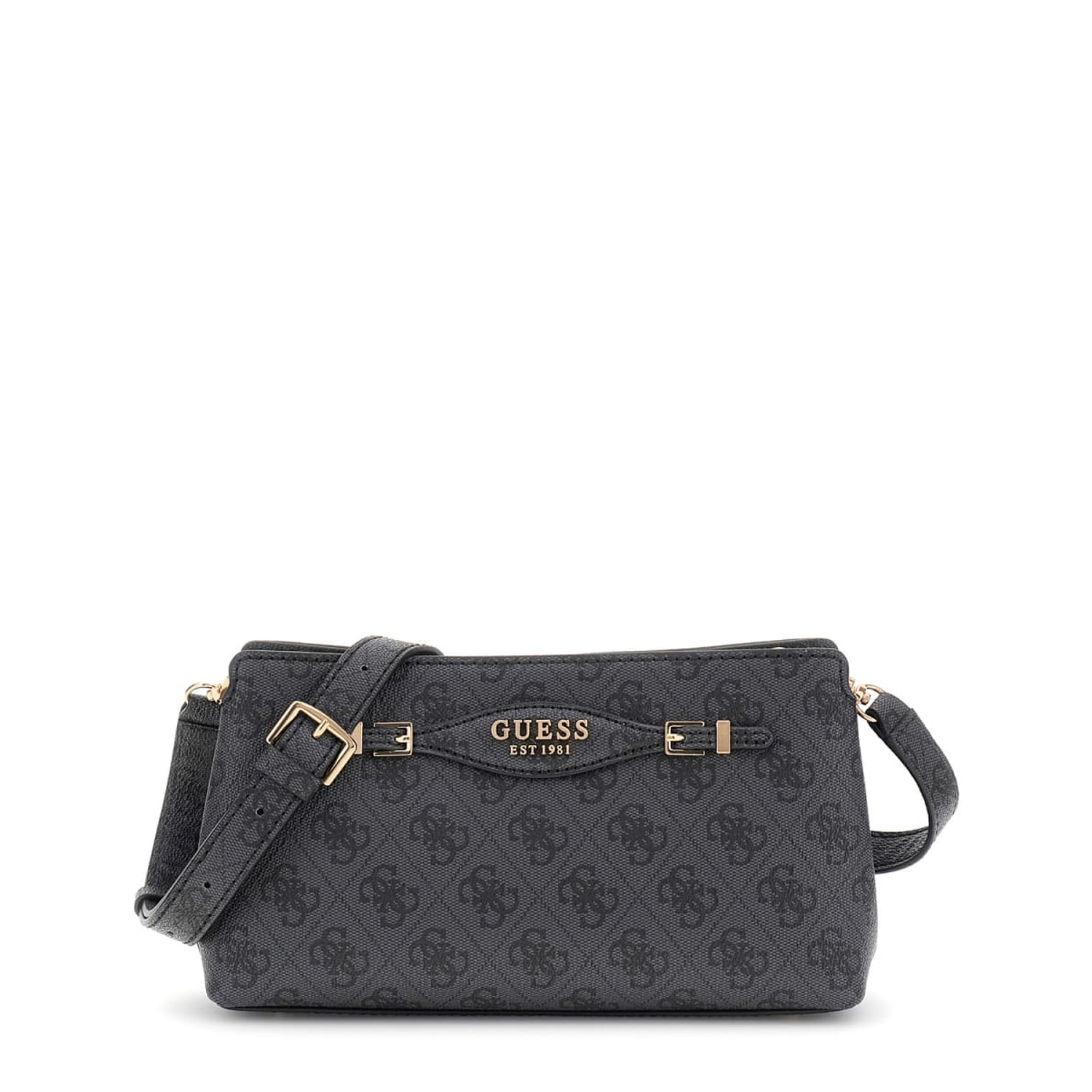 GUESS Umhängetasche Katya Coal Logo
