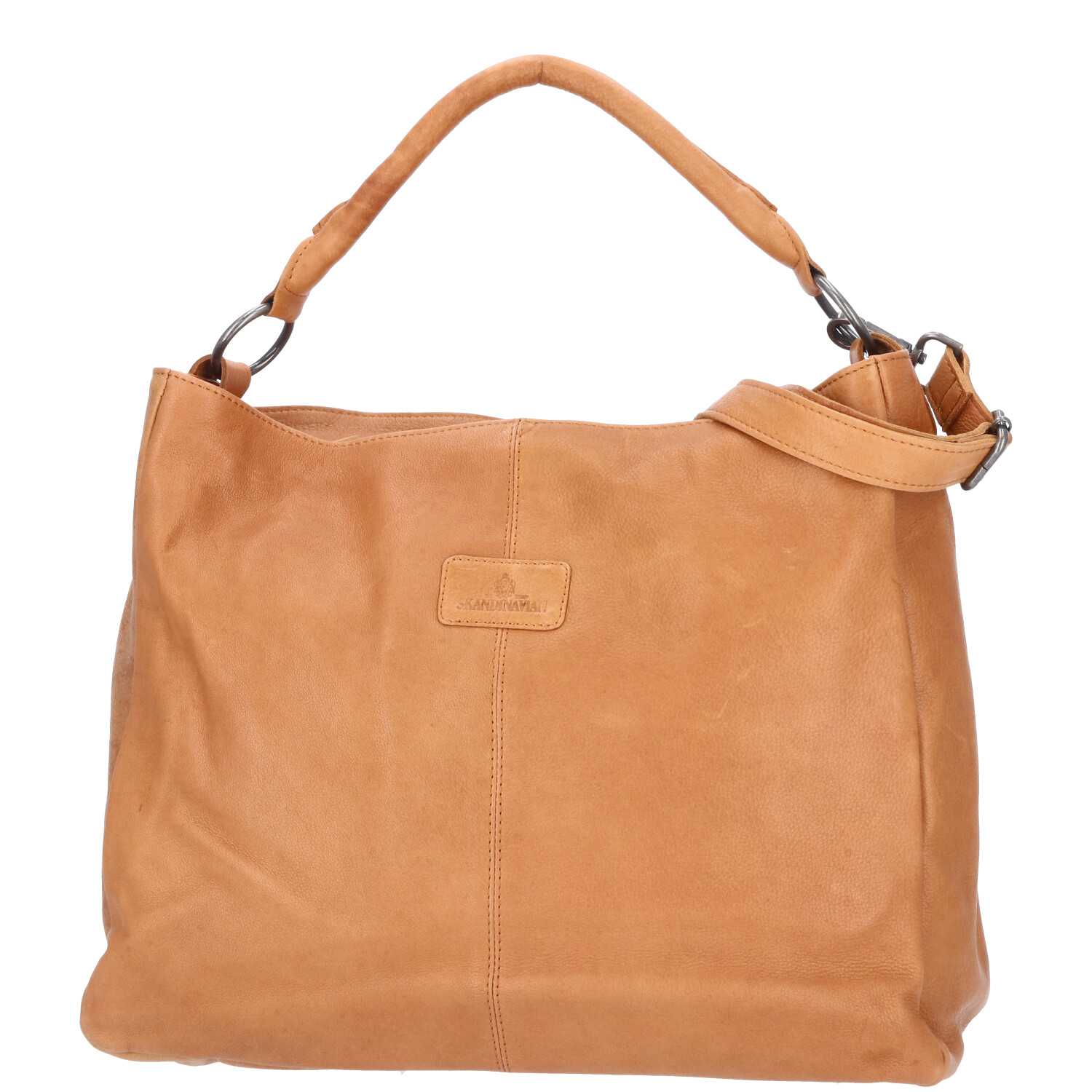 The Skandinavian Brand Damen Leder Tasche  Cognac