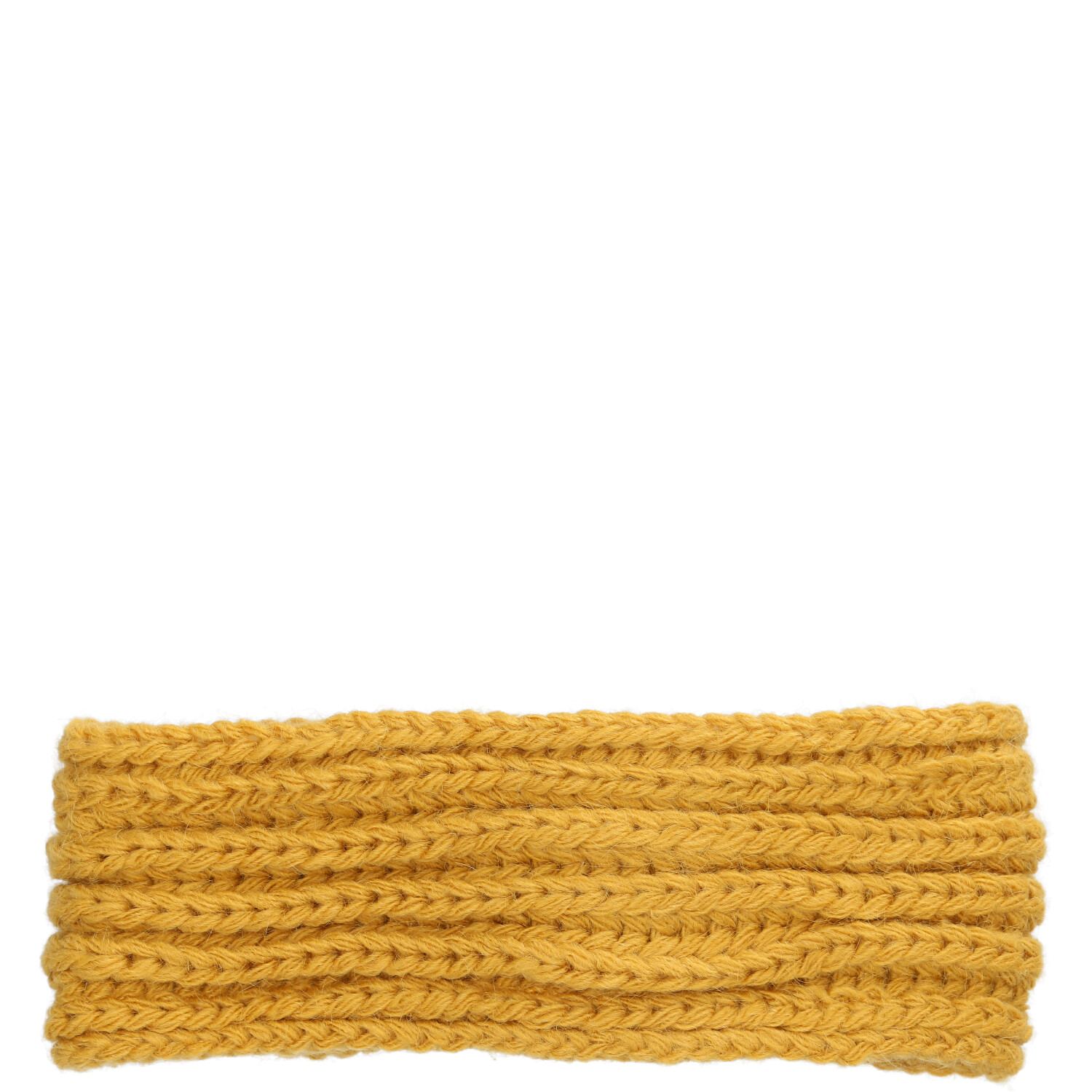 Antonio Damen Strick Stirnband mit Fleece yellow