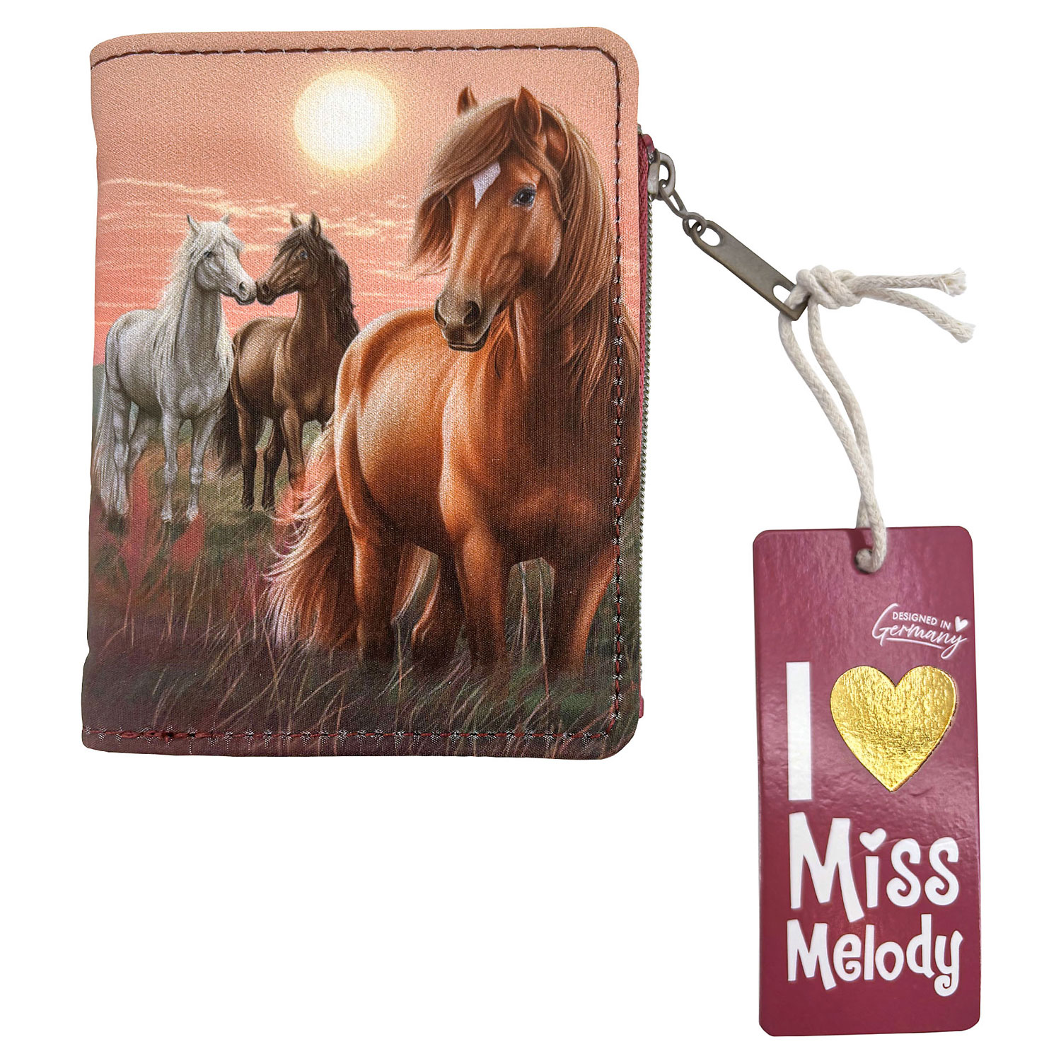 Depesche Portemonnaie Miss Melody DREAMLAND rot Abbildung 1