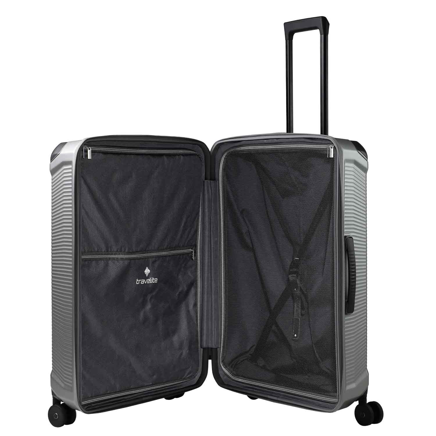Travelite 4-Rad Trolley L MILLENNIUM silver Abbildung 7