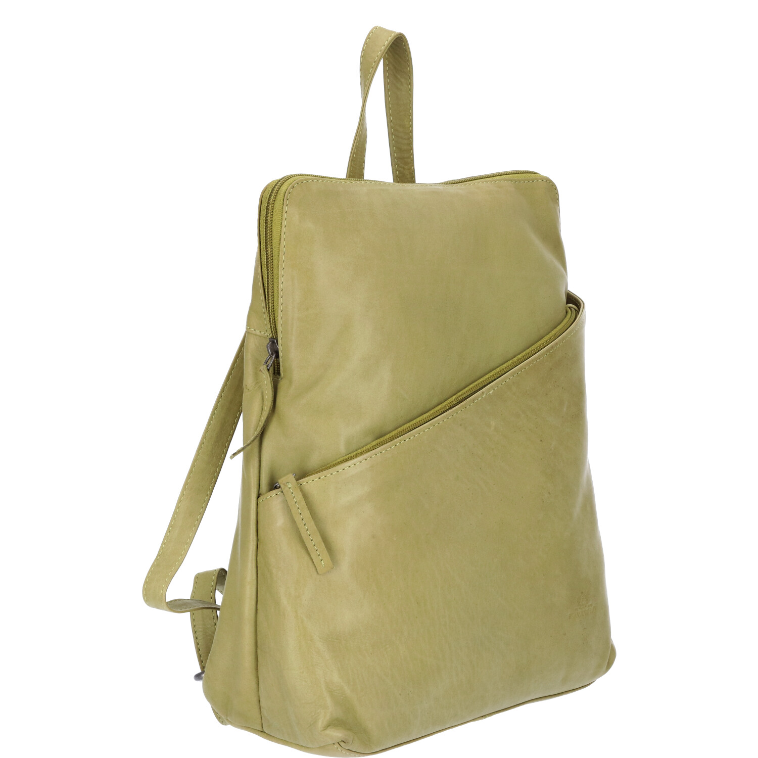 The Skandinavian Brand Lady Backpack Washed Nappa  grün Abbildung 4