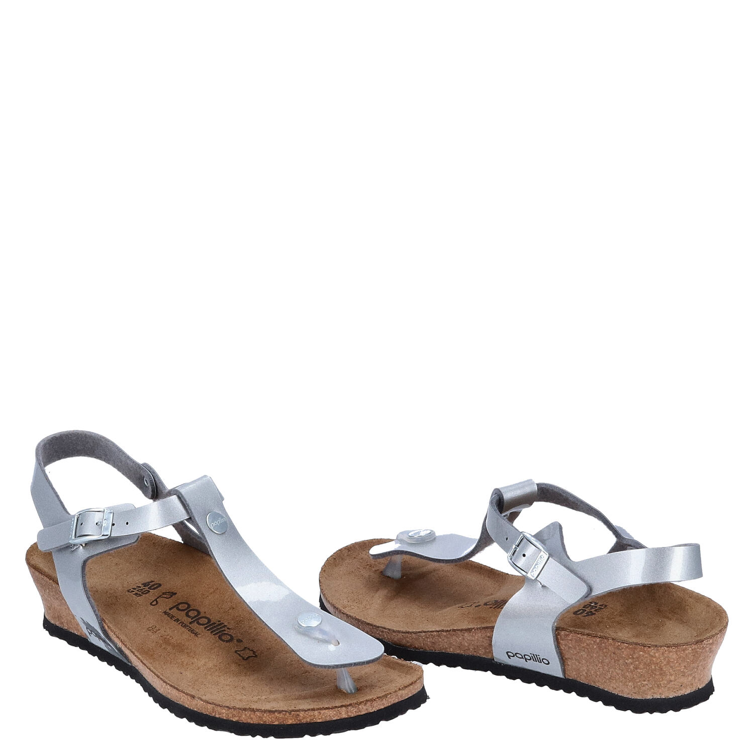 papillio Damenschuhe Größe 40 Ashley Metallic silver   Abbildung 2