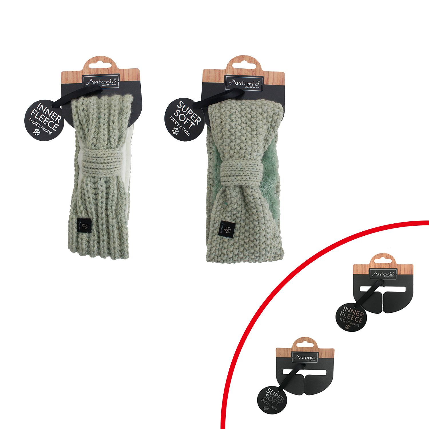 Antonio Winter Damen Stirnband   Abbildung 1