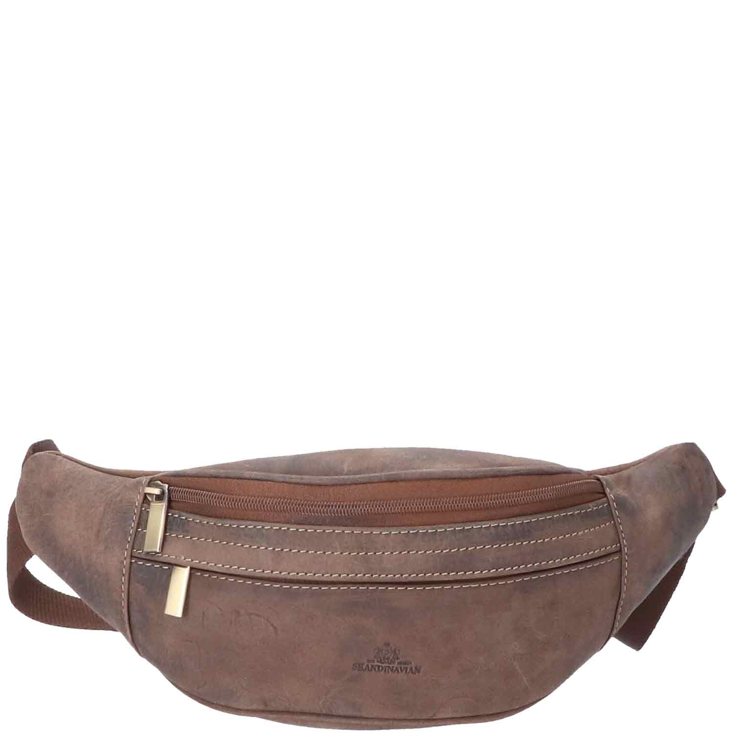 The Skandinavian Brand Gürteltasche, Hüfttasche Hunter  tan