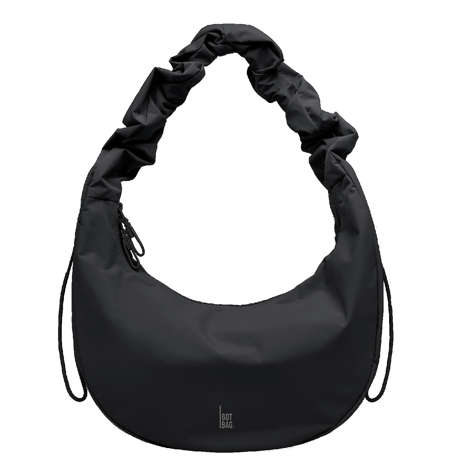 Got Bag Umhängetasche Ruffle Moon Bag monochrome black