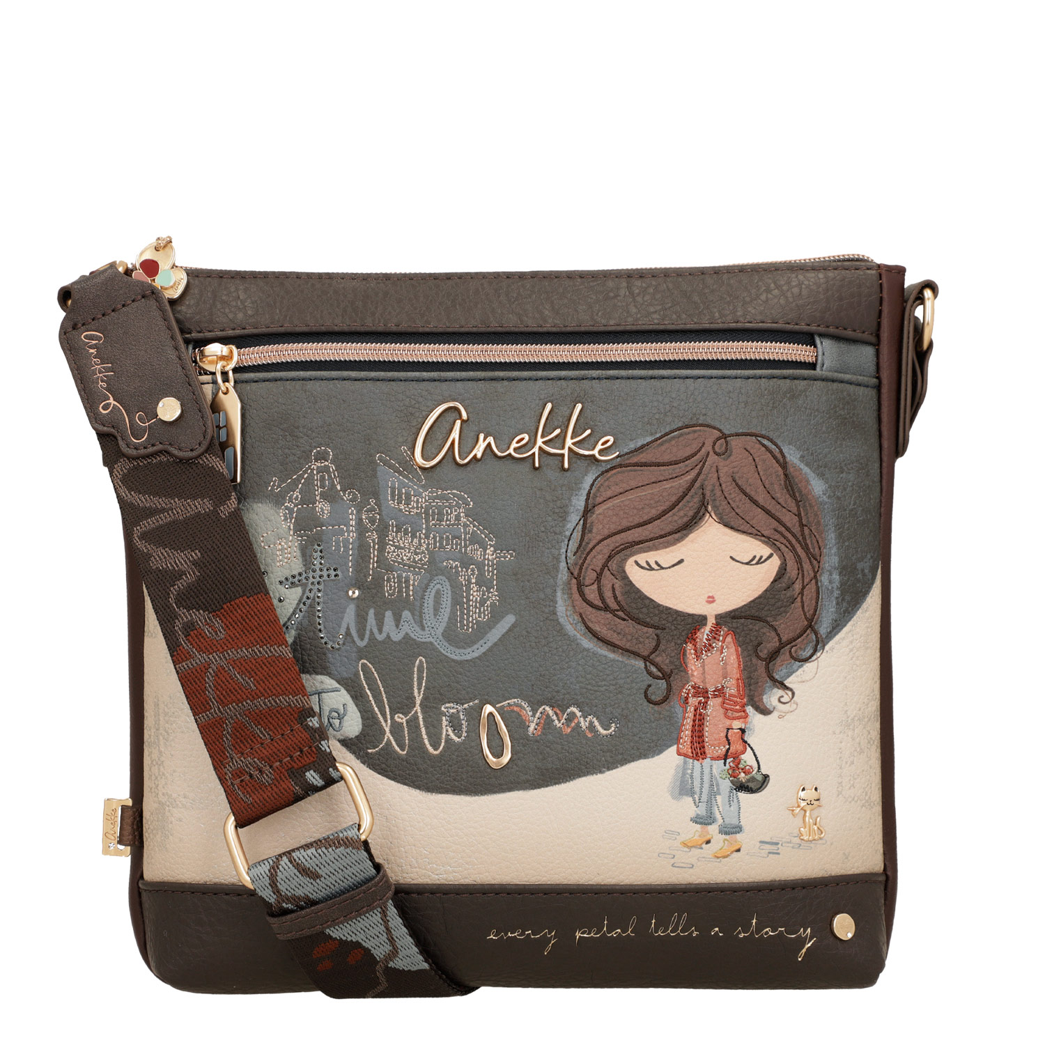 Anekke Damen Schultertasche Tulip multicolour Abbildung 1